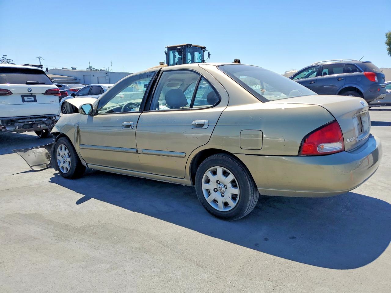 2001 Nissan Sentra Xe Gold vin: 3N1CB51D11L498948