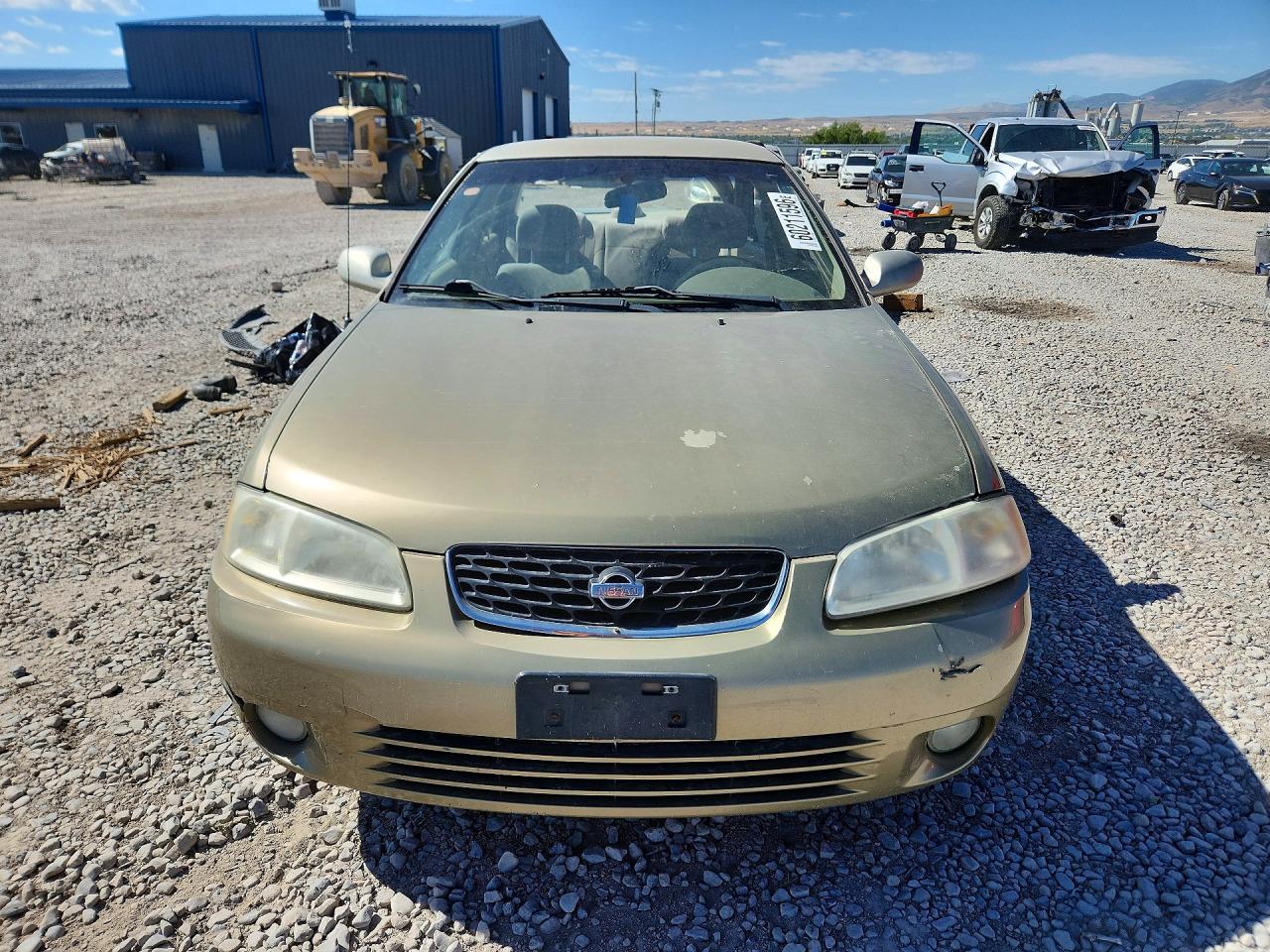 2002 Nissan Sentra Xe/gxe Tan vin: 3N1CB51D12L612254