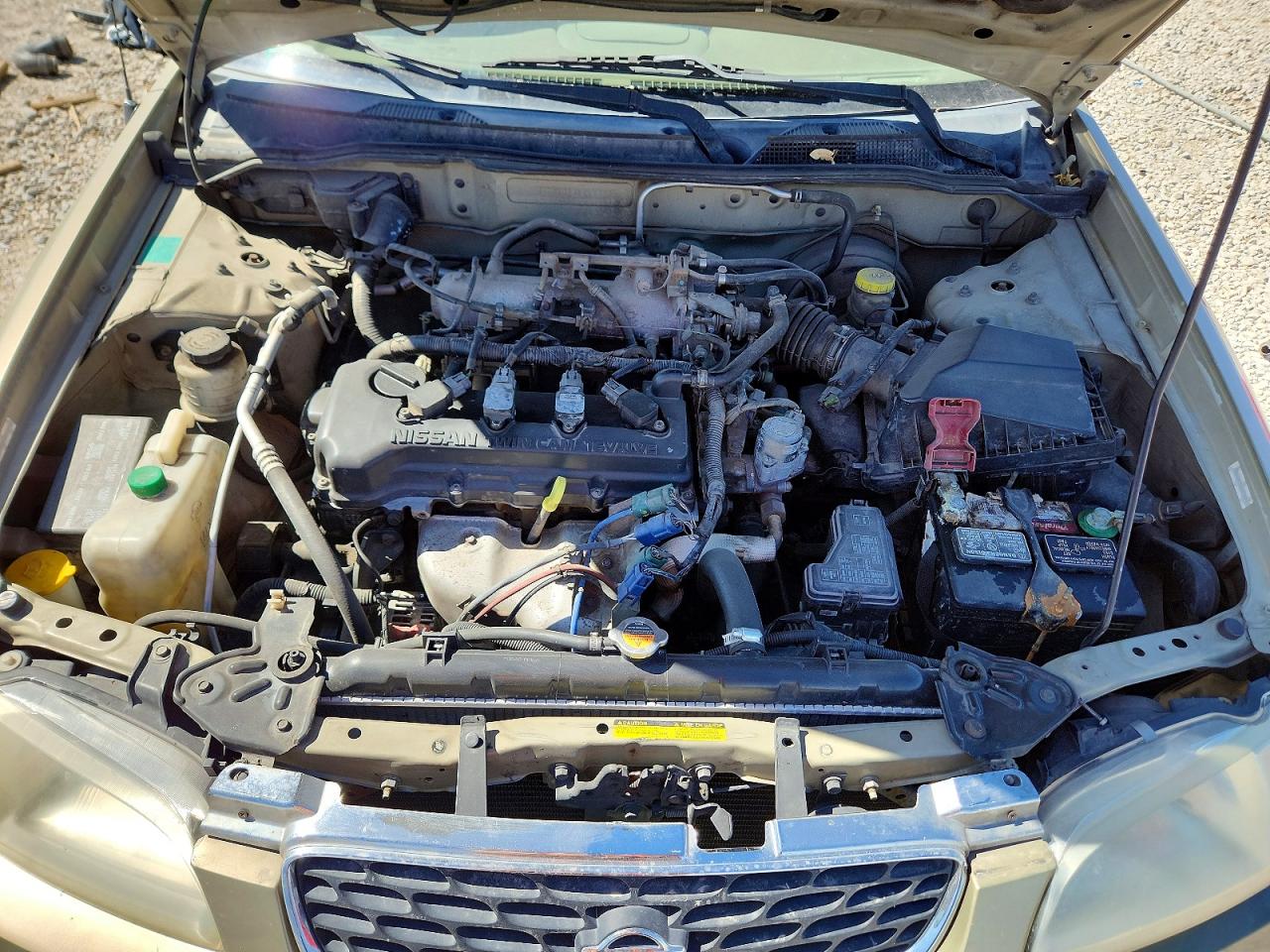 2002 Nissan Sentra Xe/gxe Tan vin: 3N1CB51D12L612254