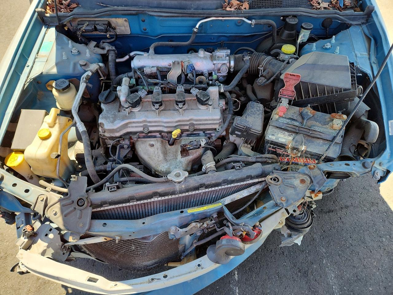 2003 Nissan Sentra Xe Синий vin: 3N1CB51D13L777299
