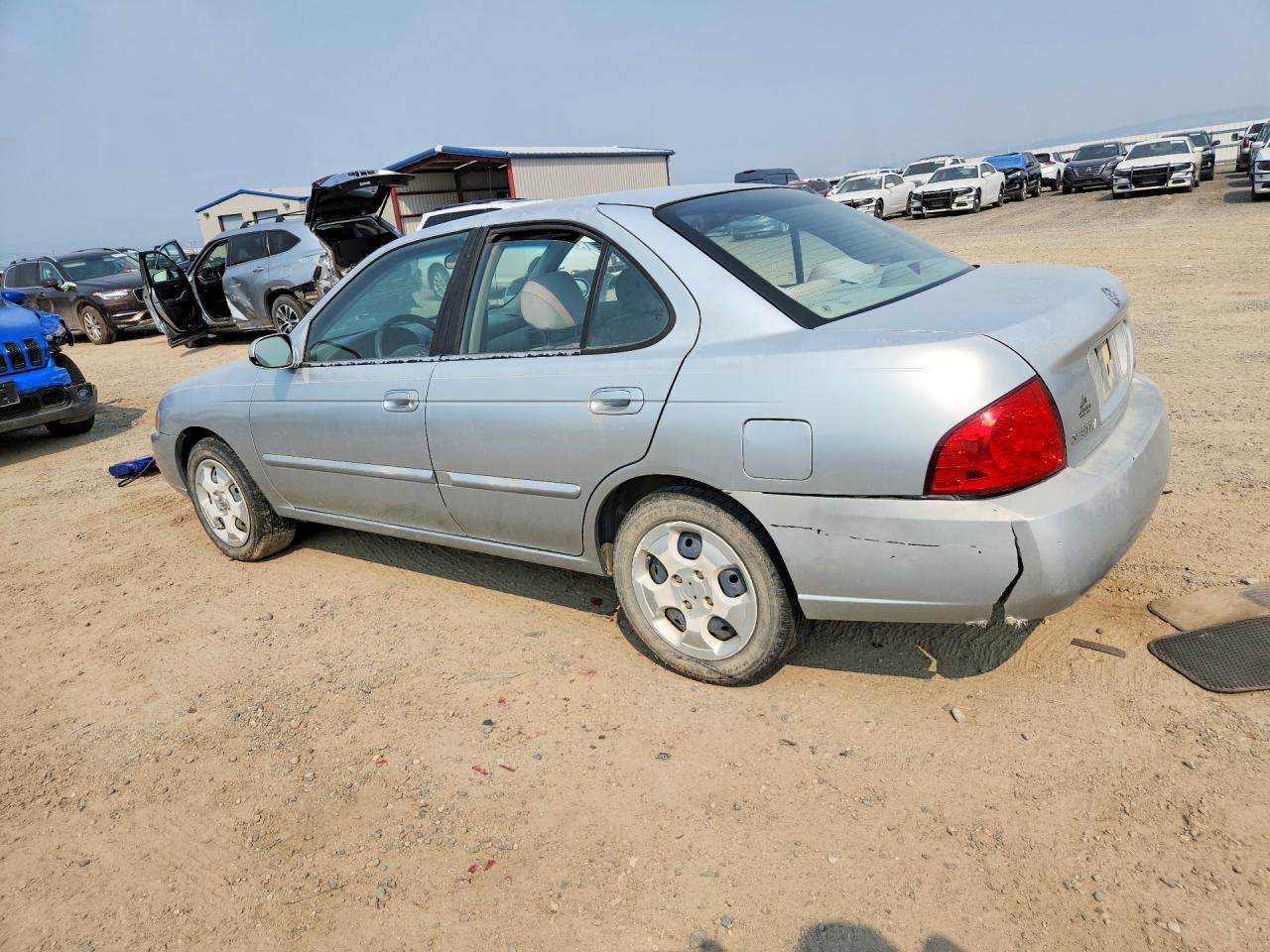 2004 Nissan Sentra 1.8 Silver vin: 3N1CB51D14L843853