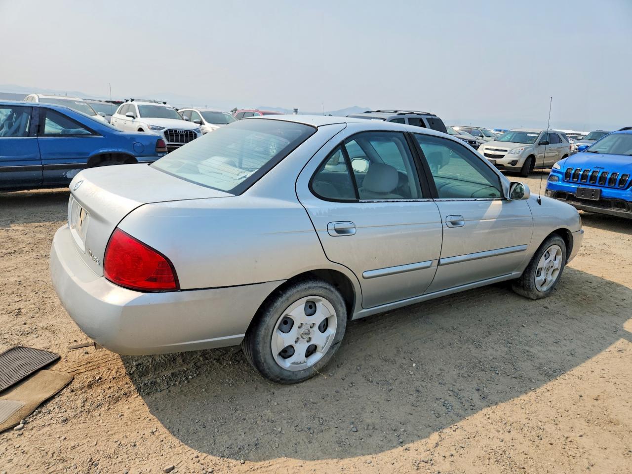 2004 Nissan Sentra 1.8 Silver vin: 3N1CB51D14L843853