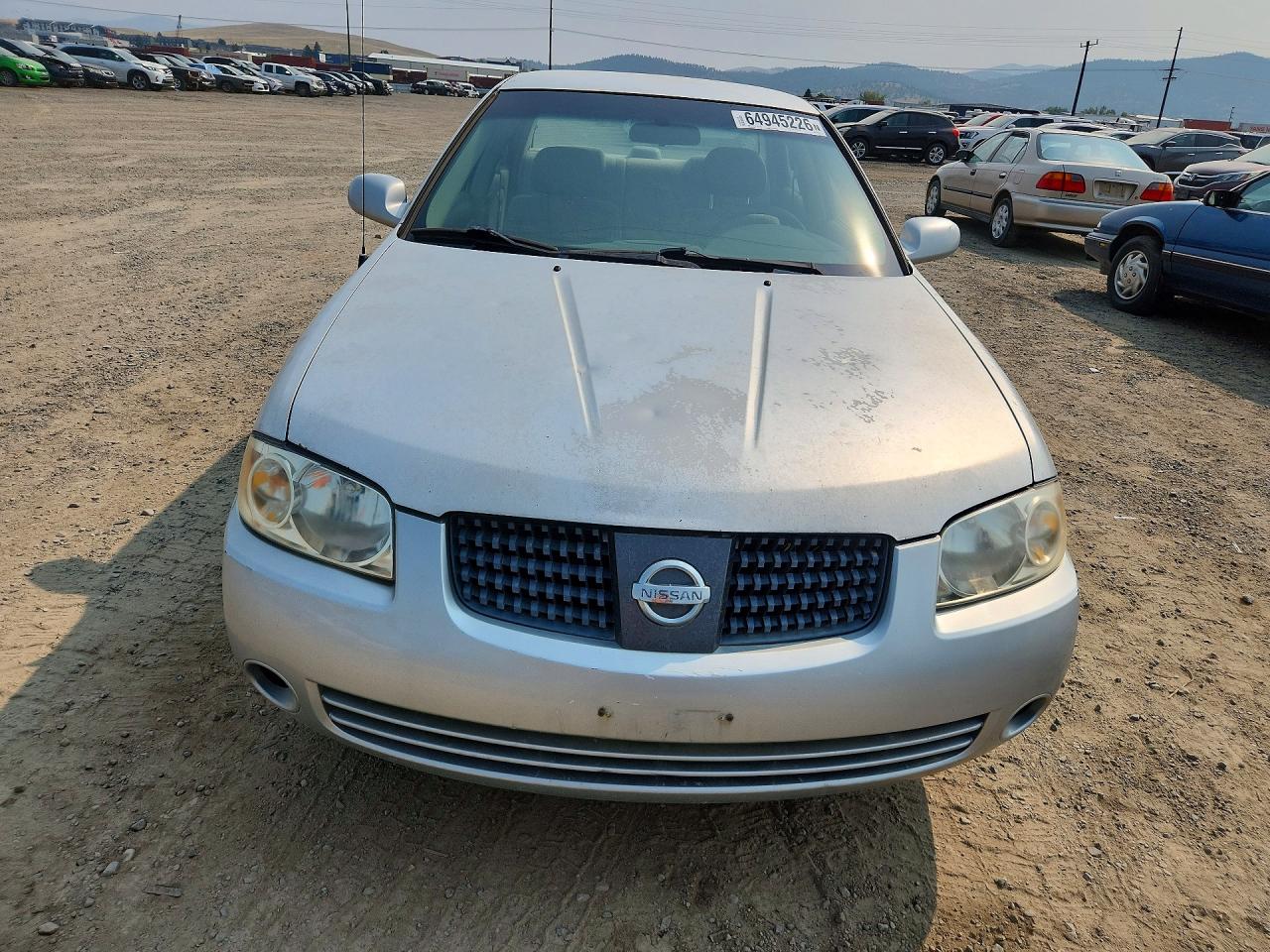 2004 Nissan Sentra 1.8 Silver vin: 3N1CB51D14L843853