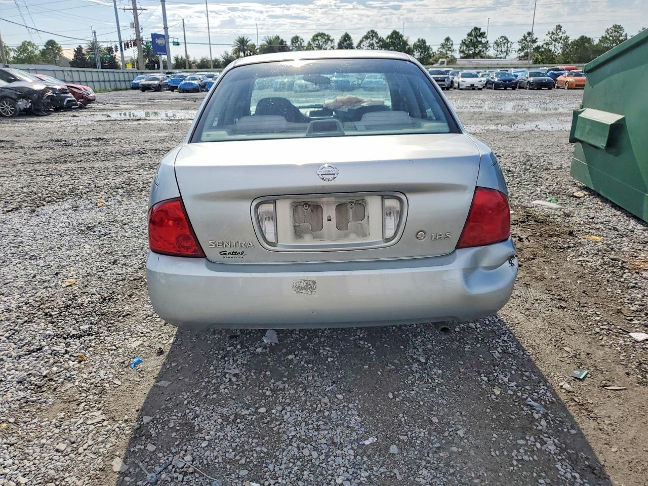 2004 Nissan Sentra 1.8 Silver vin: 3N1CB51D14L915649