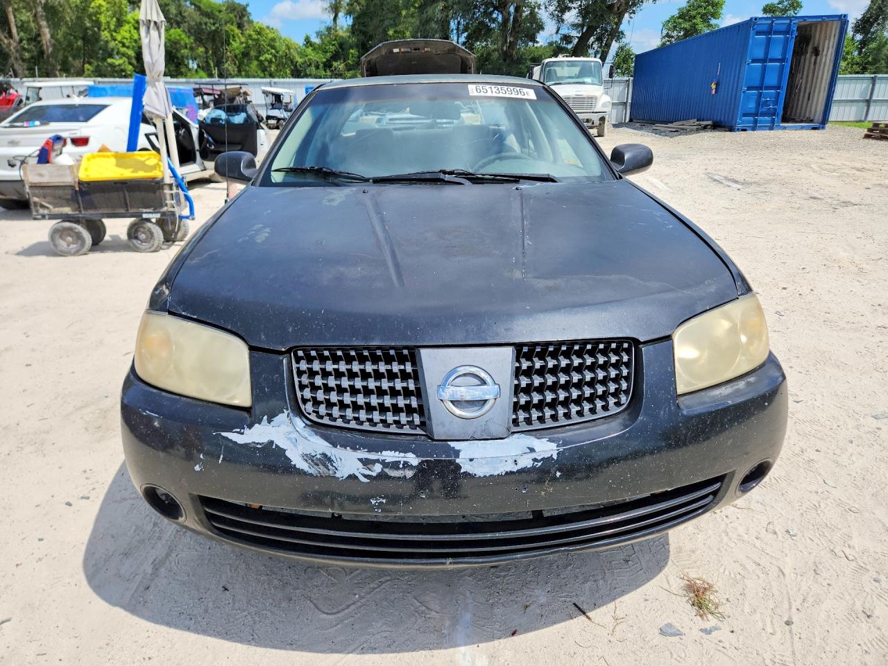 2005 Nissan Sentra 1.8 Black vin: 3N1CB51D15L493254