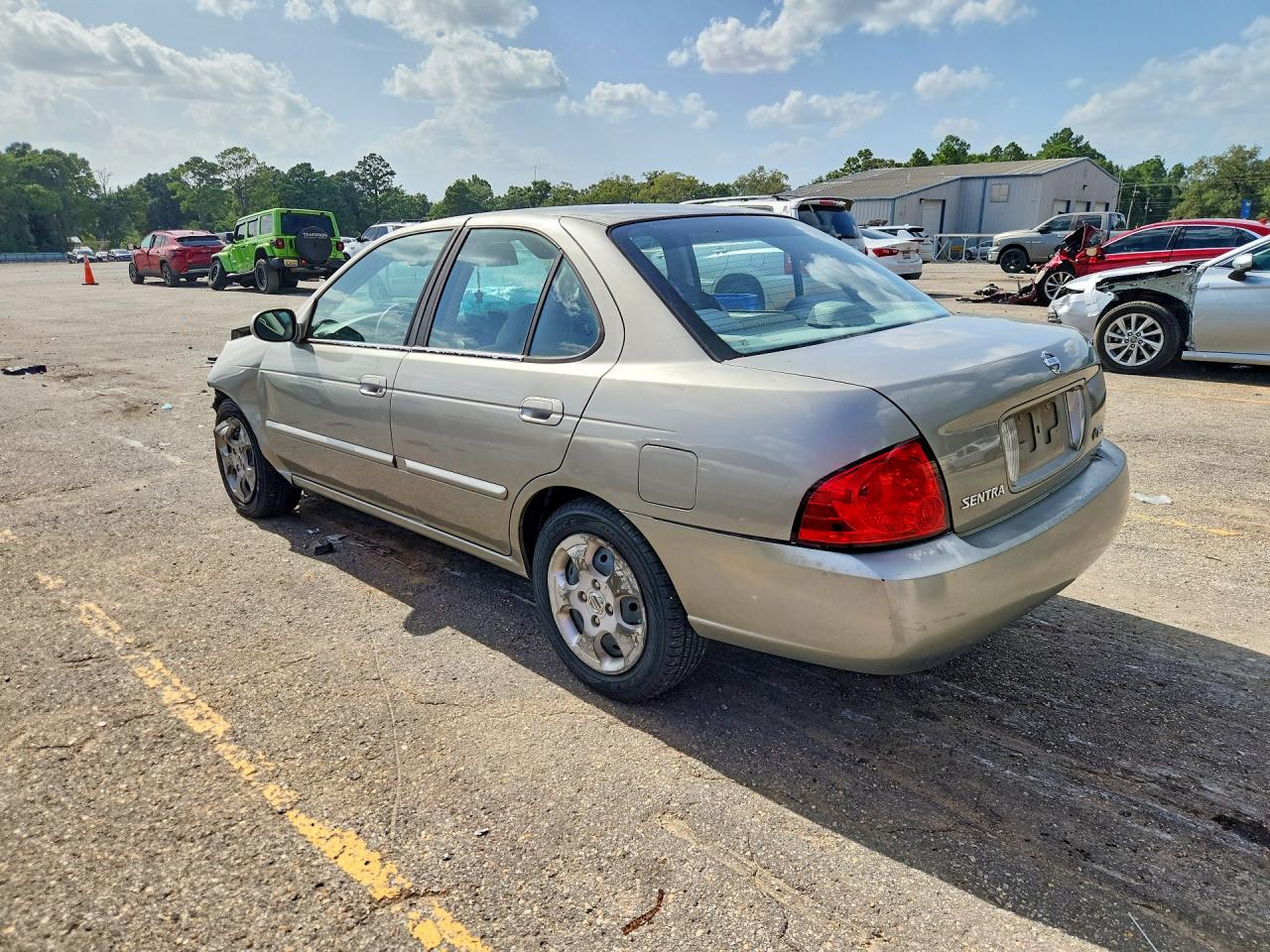 2005 Nissan Sentra 1.8 Gray vin: 3N1CB51D15L565957