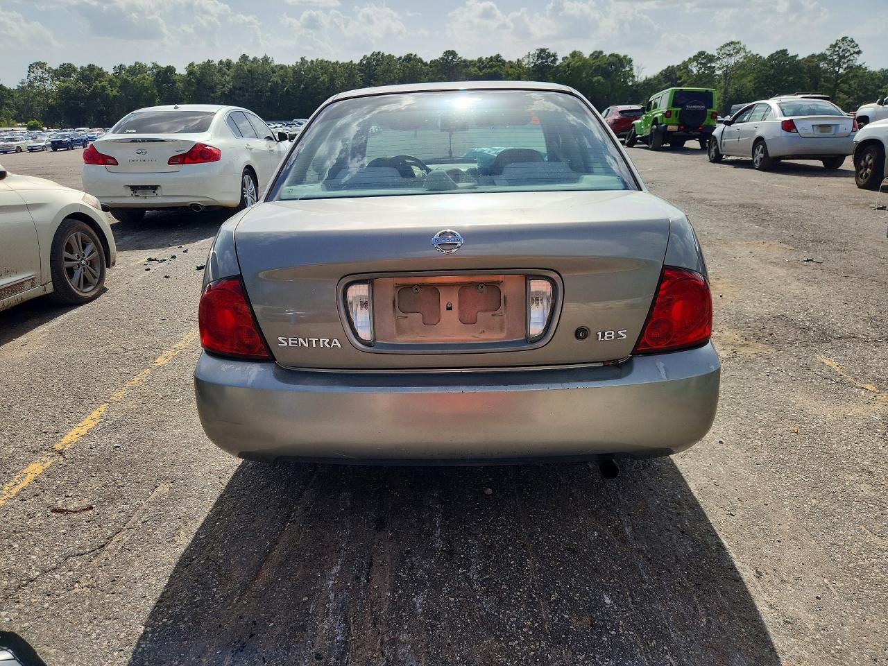 2005 Nissan Sentra 1.8 Gray vin: 3N1CB51D15L565957