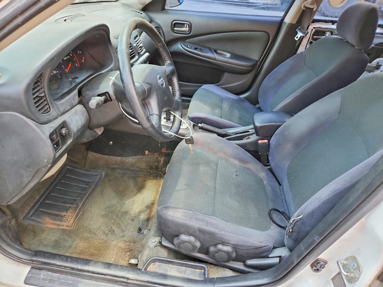 2005 Nissan Sentra 1.8 White vin: 3N1CB51D15L585612