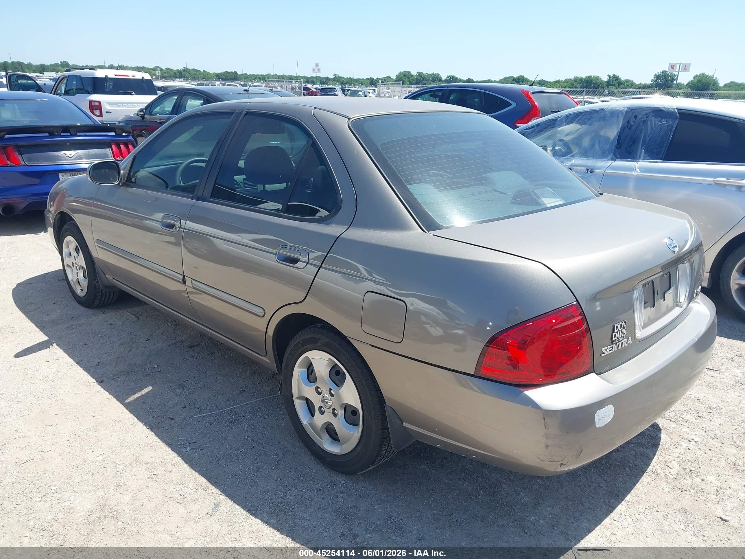 2005 Nissan Sentra 1.8s Gray vin: 3N1CB51D15L587263