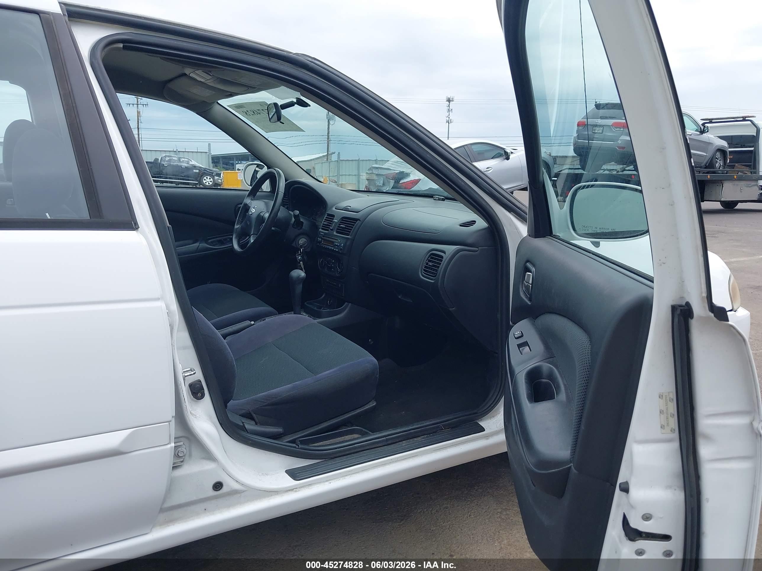 2006 Nissan Sentra 1.8s White vin: 3N1CB51D16L552093