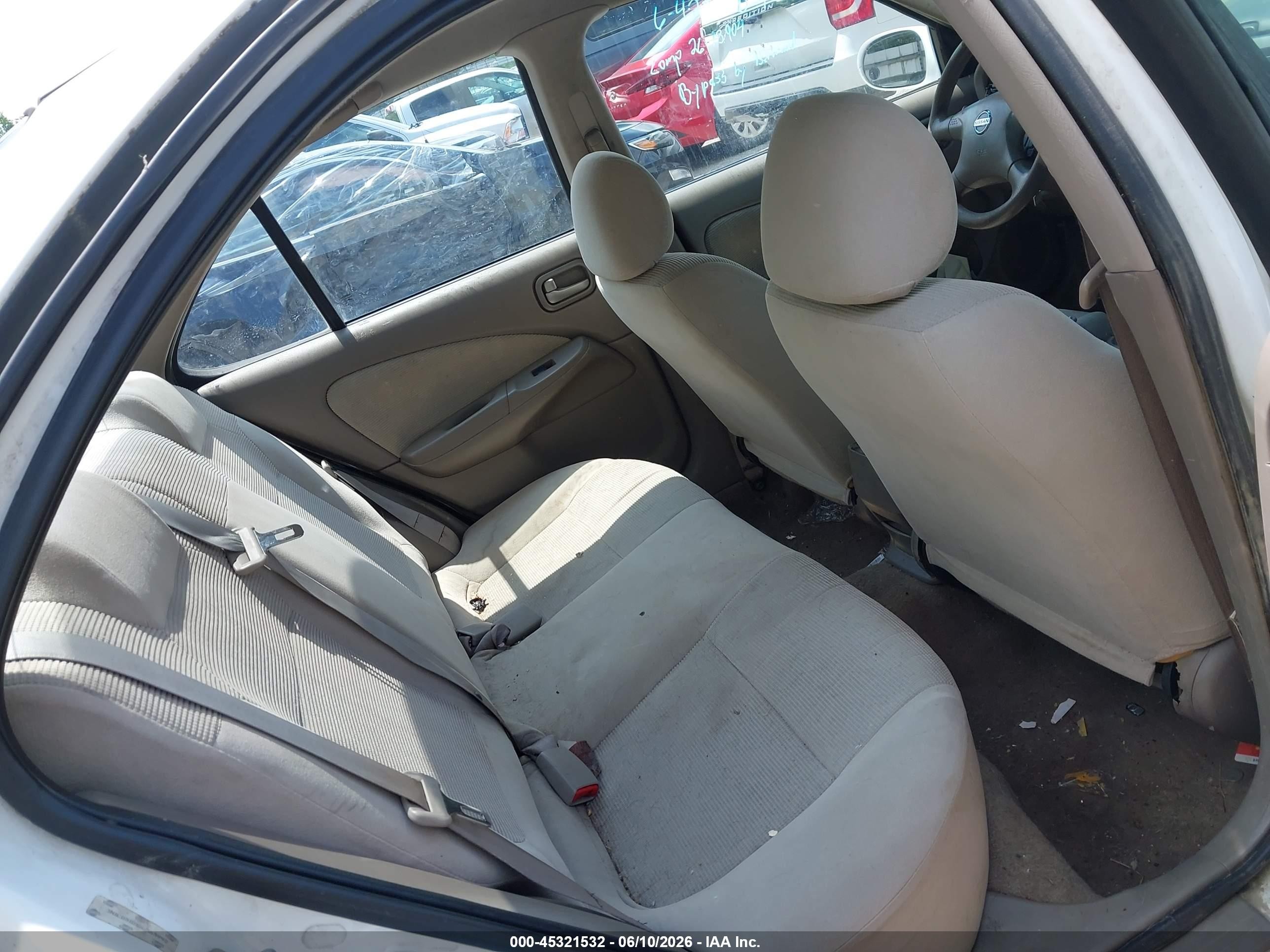 2006 Nissan Sentra 1.8s White vin: 3N1CB51D16L565992