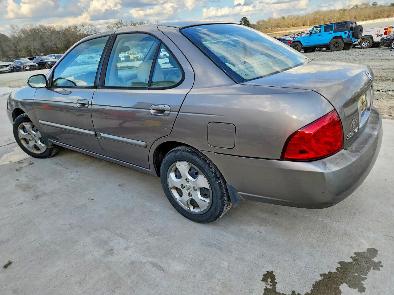 2006 Nissan Sentra 1.8 Желто-коричневый vin: 3N1CB51D16L567810