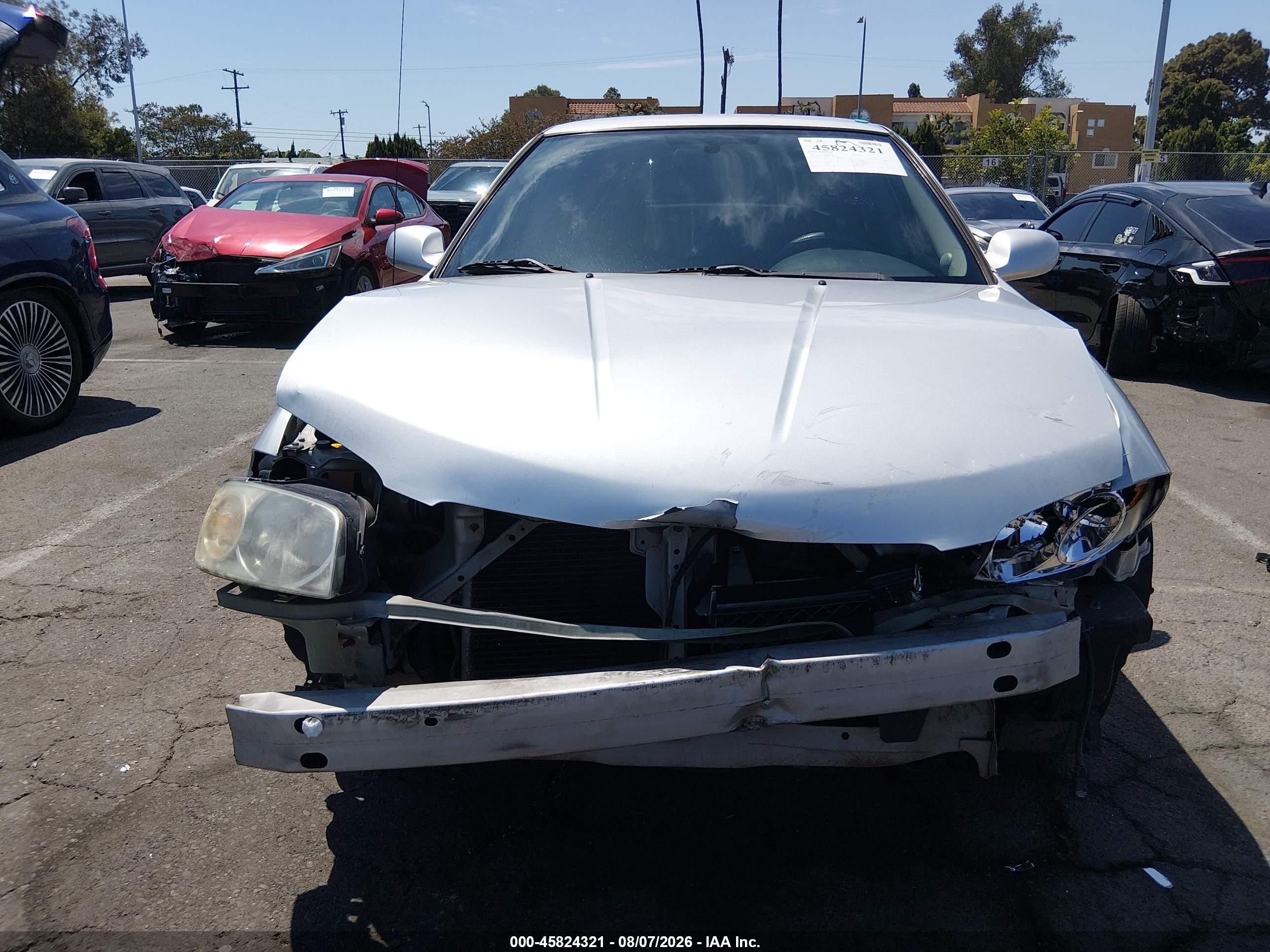2006 Nissan Sentra 1.8s Silver vin: 3N1CB51D16L573686