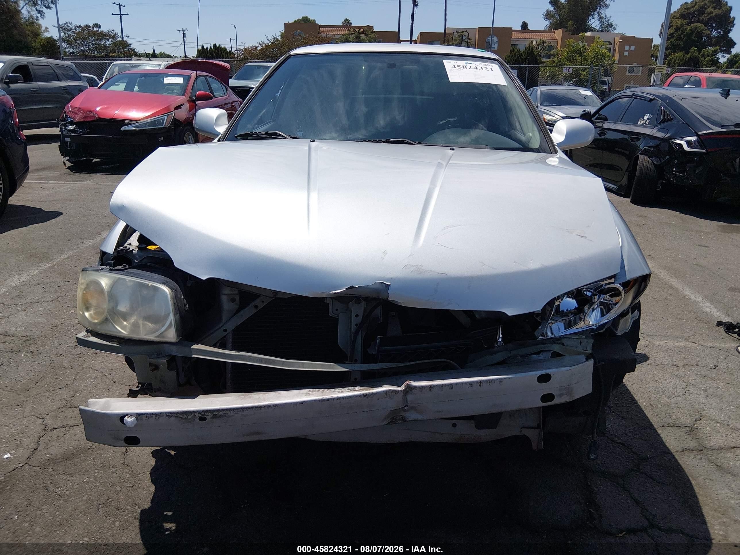 2006 Nissan Sentra 1.8s Silver vin: 3N1CB51D16L573686