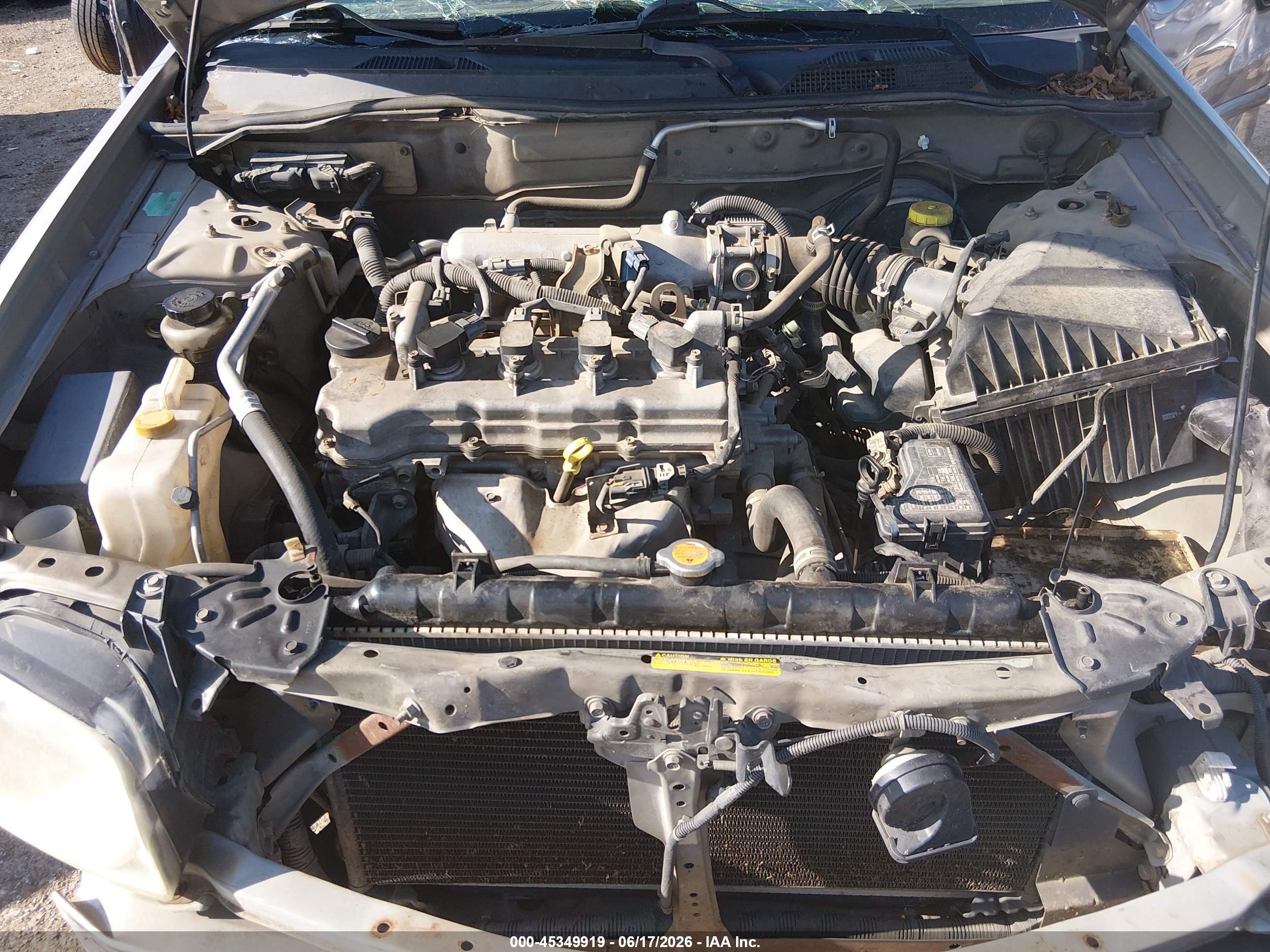 2006 Nissan Sentra 1.8s Серебряный vin: 3N1CB51D16L587345