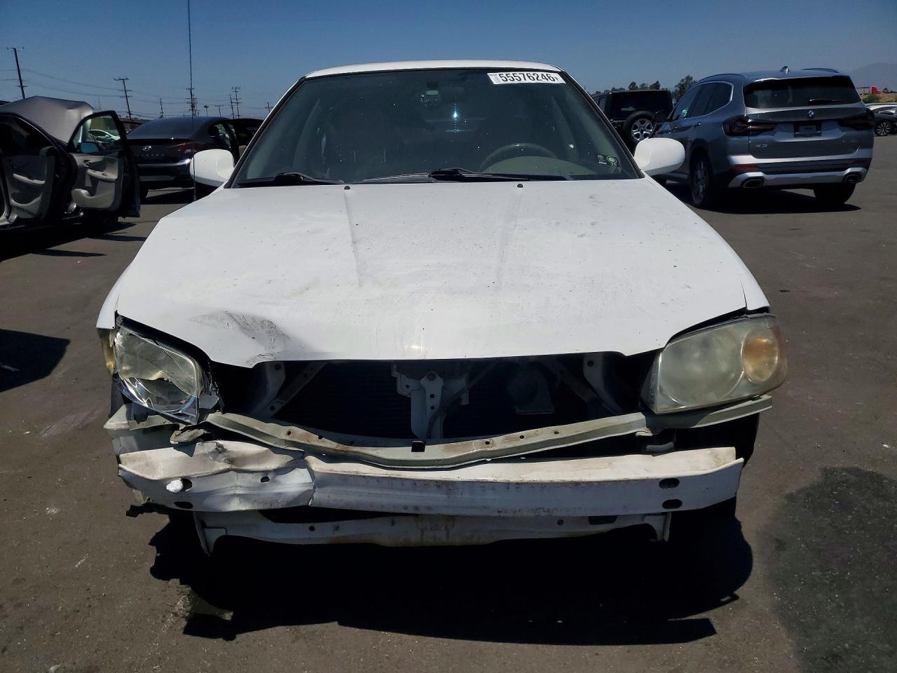 2006 Nissan Sentra 1.8 White vin: 3N1CB51D16L604256