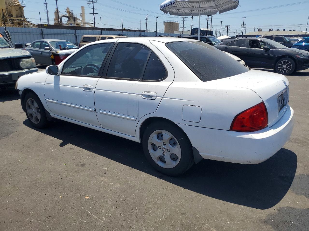 2006 Nissan Sentra 1.8 White vin: 3N1CB51D16L604256