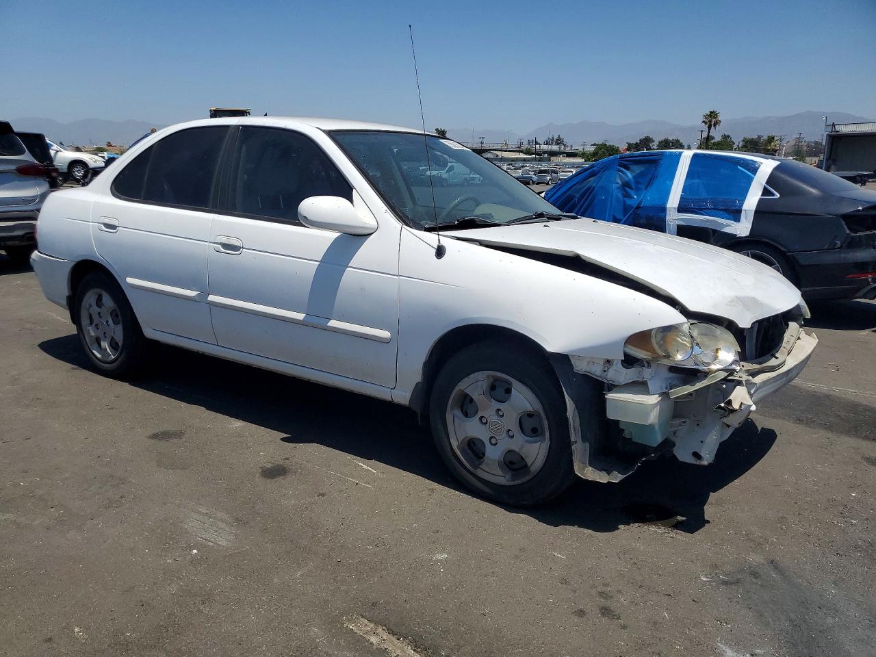 2006 Nissan Sentra 1.8 White vin: 3N1CB51D16L604256