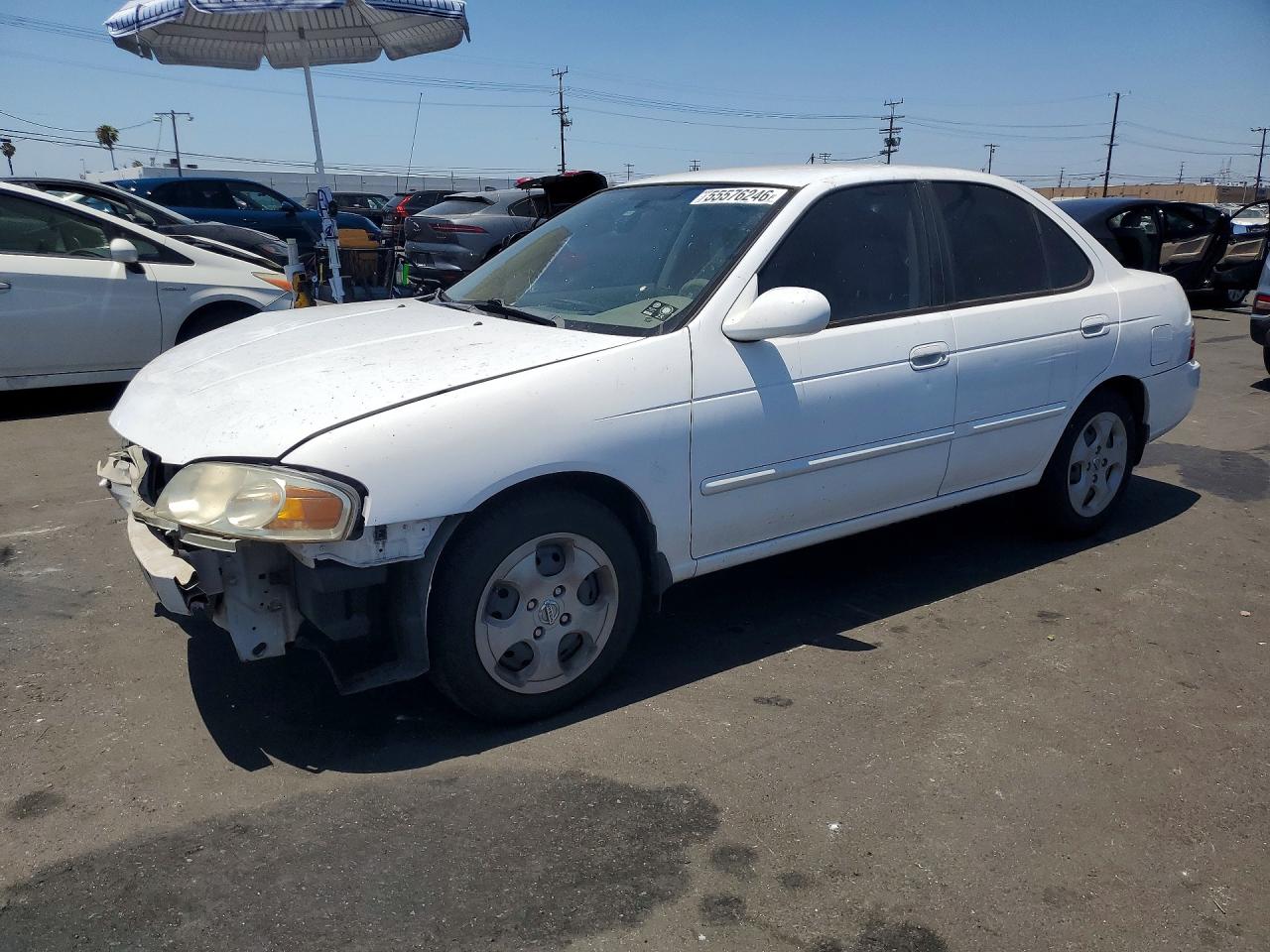 2006 Nissan Sentra 1.8 White vin: 3N1CB51D16L604256