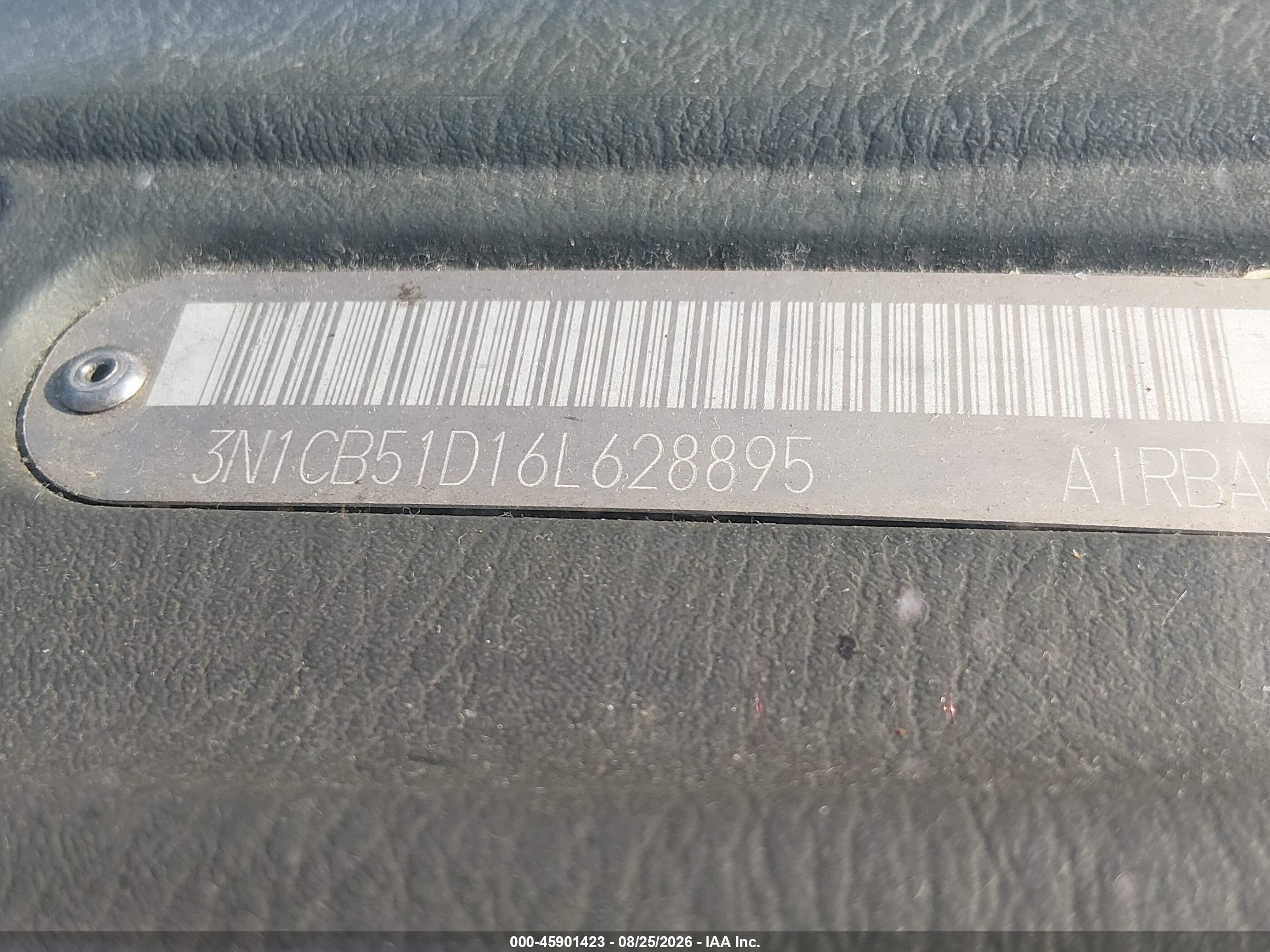 2006 Nissan Sentra 1.8s Silver vin: 3N1CB51D16L628895