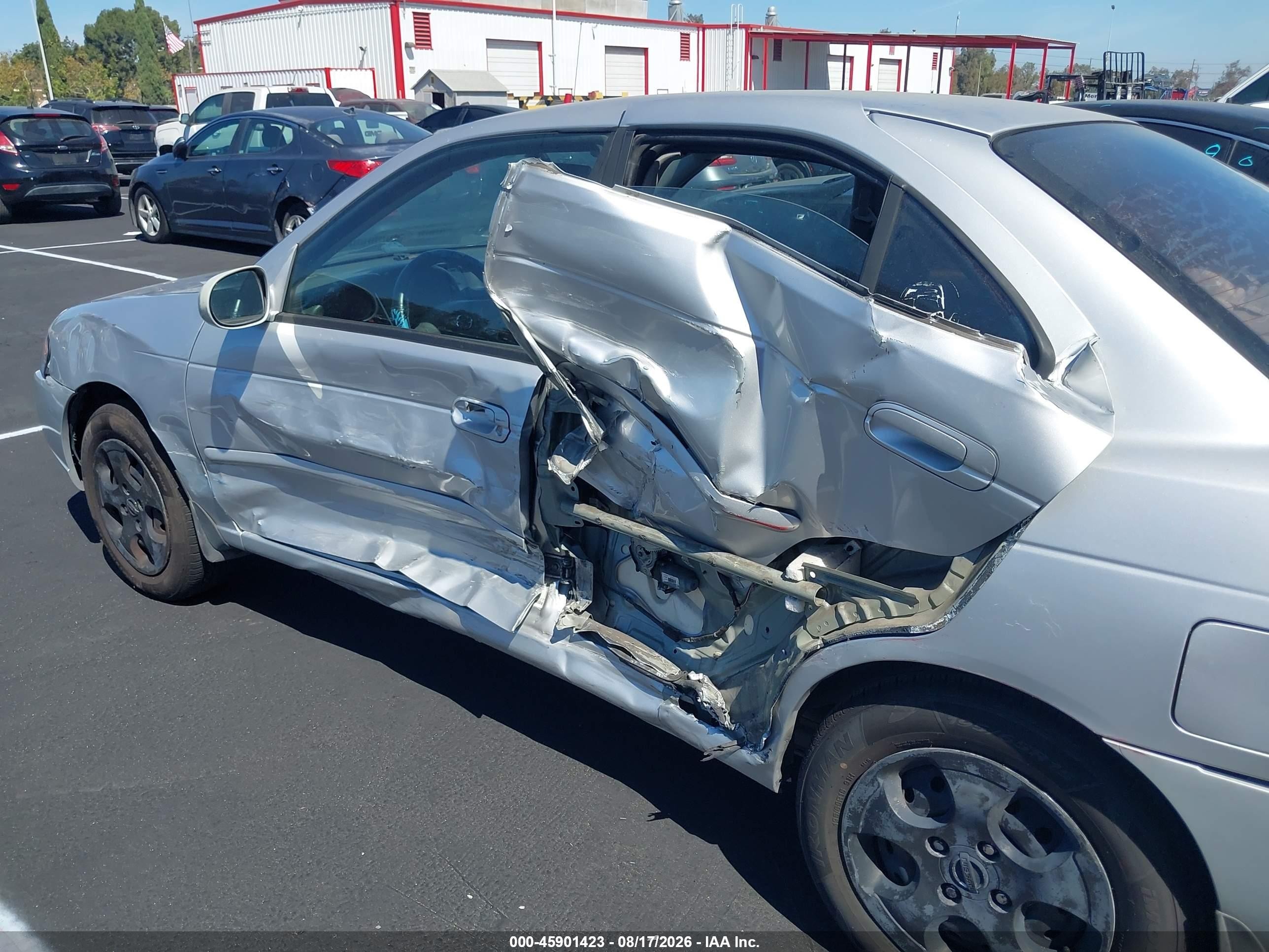 2006 Nissan Sentra 1.8s Silver vin: 3N1CB51D16L628895