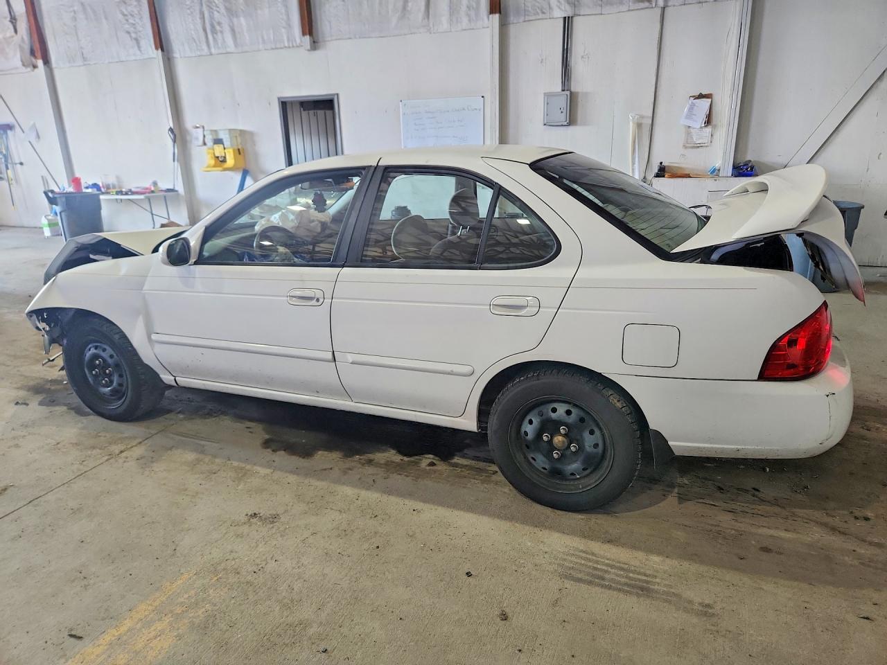 2006 Nissan Sentra 1.8 White vin: 3N1CB51D16L637113