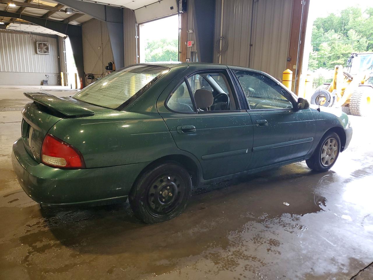 2000 Nissan Sentra Xe Зеленый vin: 3N1CB51D1YL303389