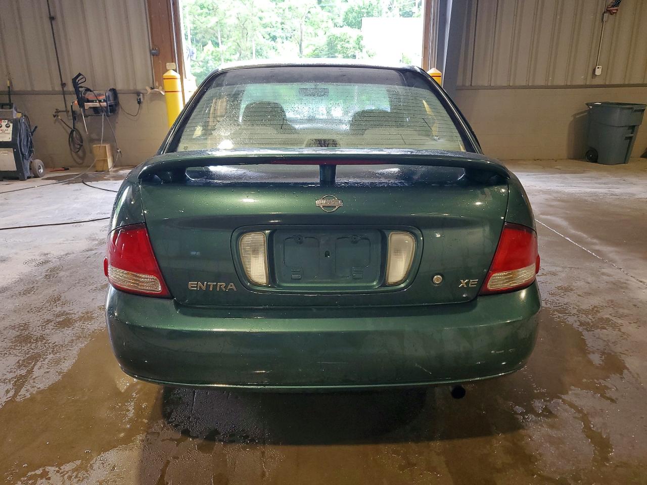 2000 Nissan Sentra Xe Зеленый vin: 3N1CB51D1YL303389