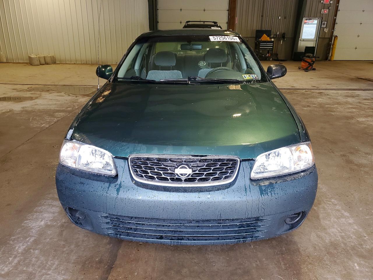 2000 Nissan Sentra Xe Зеленый vin: 3N1CB51D1YL303389