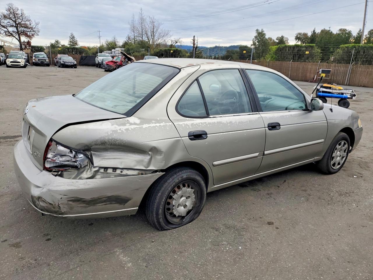 2002 Nissan Sentra Бежевый vin: 3N1CB51D22L623005