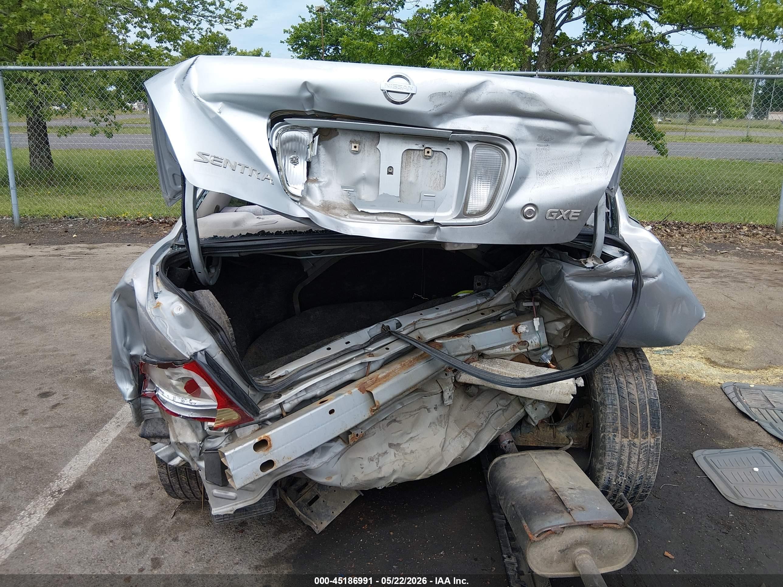2003 Nissan Sentra Gxe Silver vin: 3N1CB51D23L708508