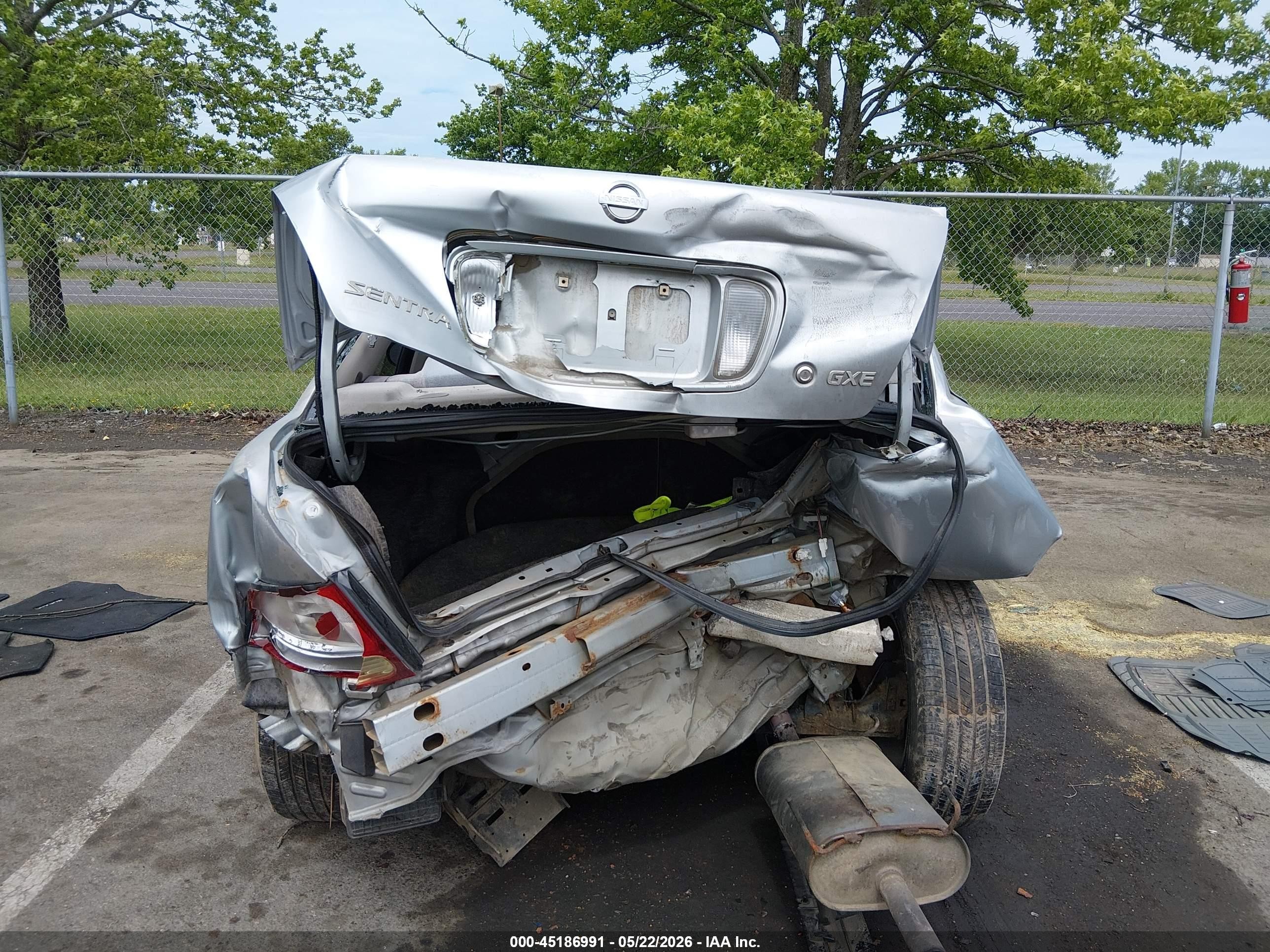 2003 Nissan Sentra Gxe Silver vin: 3N1CB51D23L708508