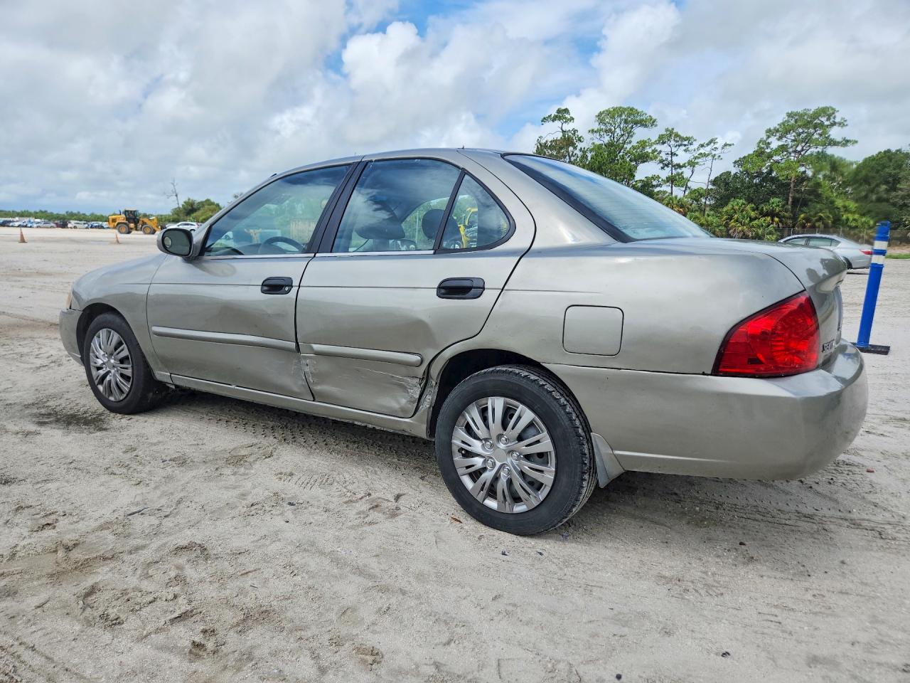 2004 Nissan Sentra 1.8 Gray vin: 3N1CB51D24L489115