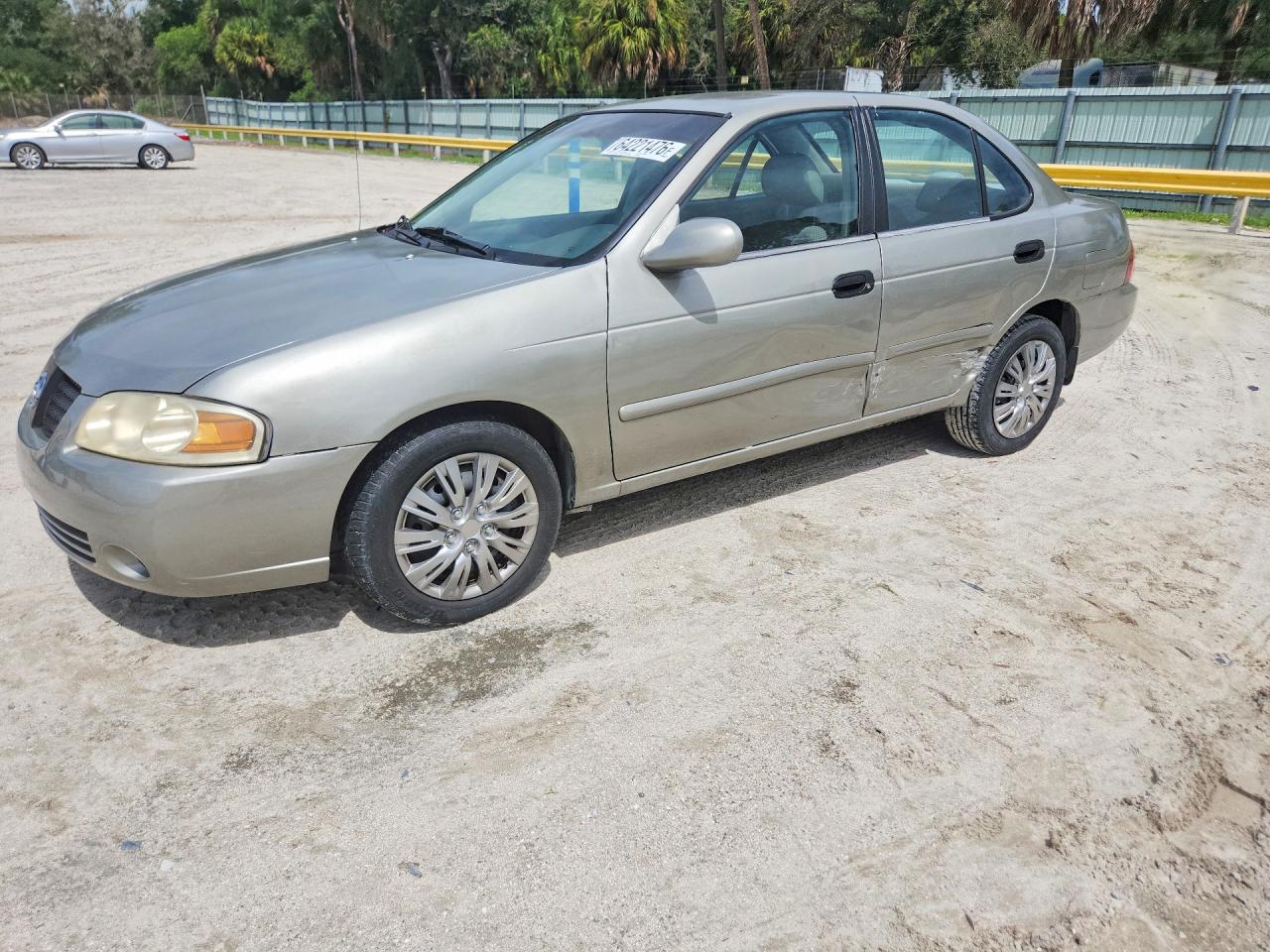 2004 Nissan Sentra 1.8 Gray vin: 3N1CB51D24L489115