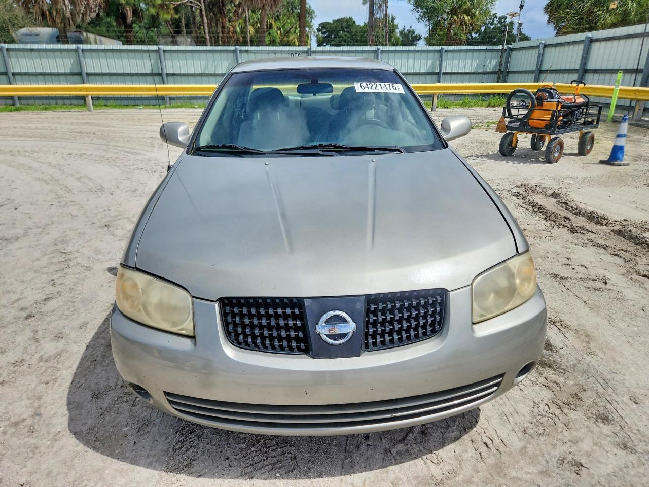 2004 Nissan Sentra 1.8 Gray vin: 3N1CB51D24L489115