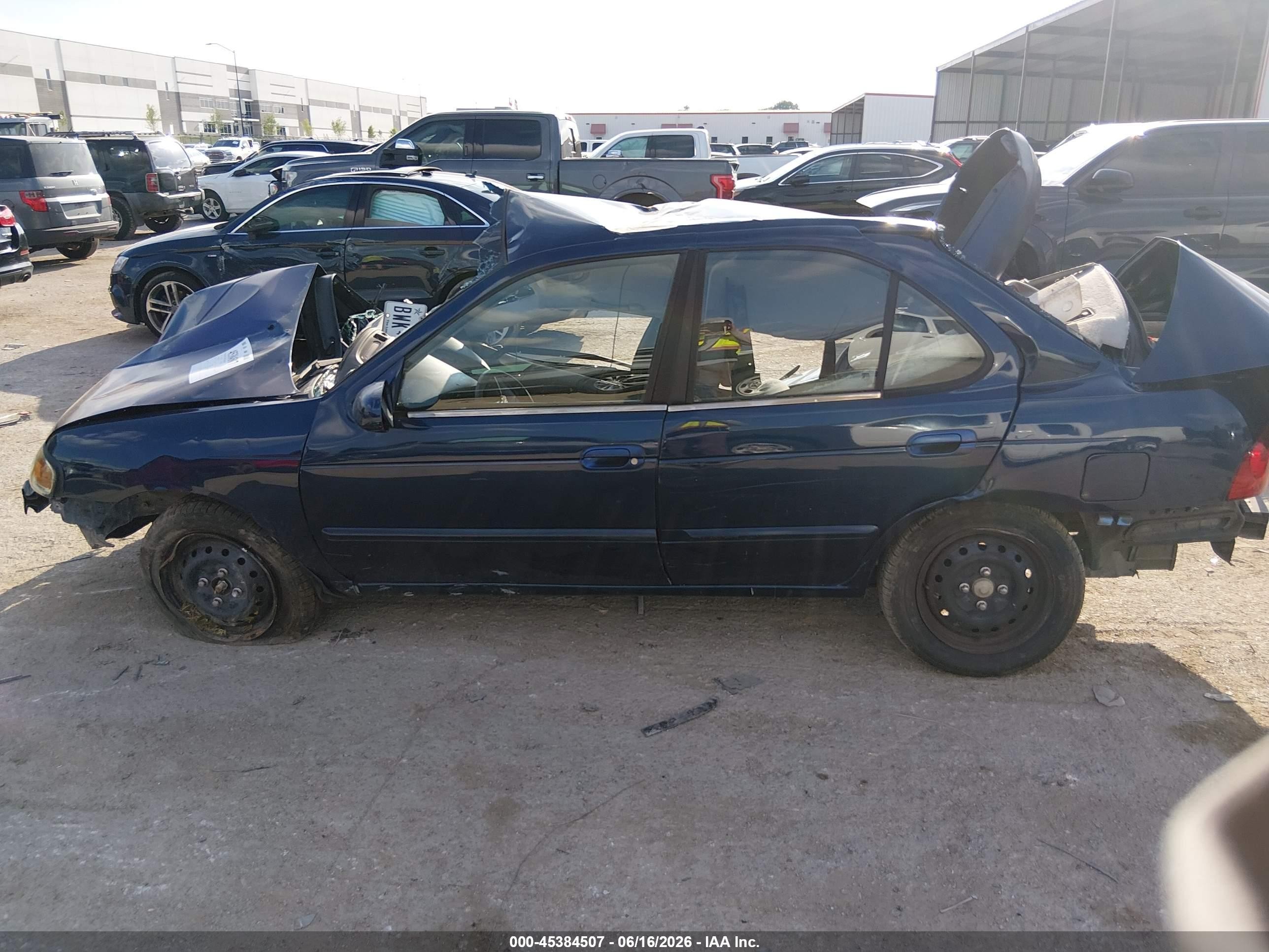 2005 Nissan Sentra 1.8s Blue vin: 3N1CB51D25L543787