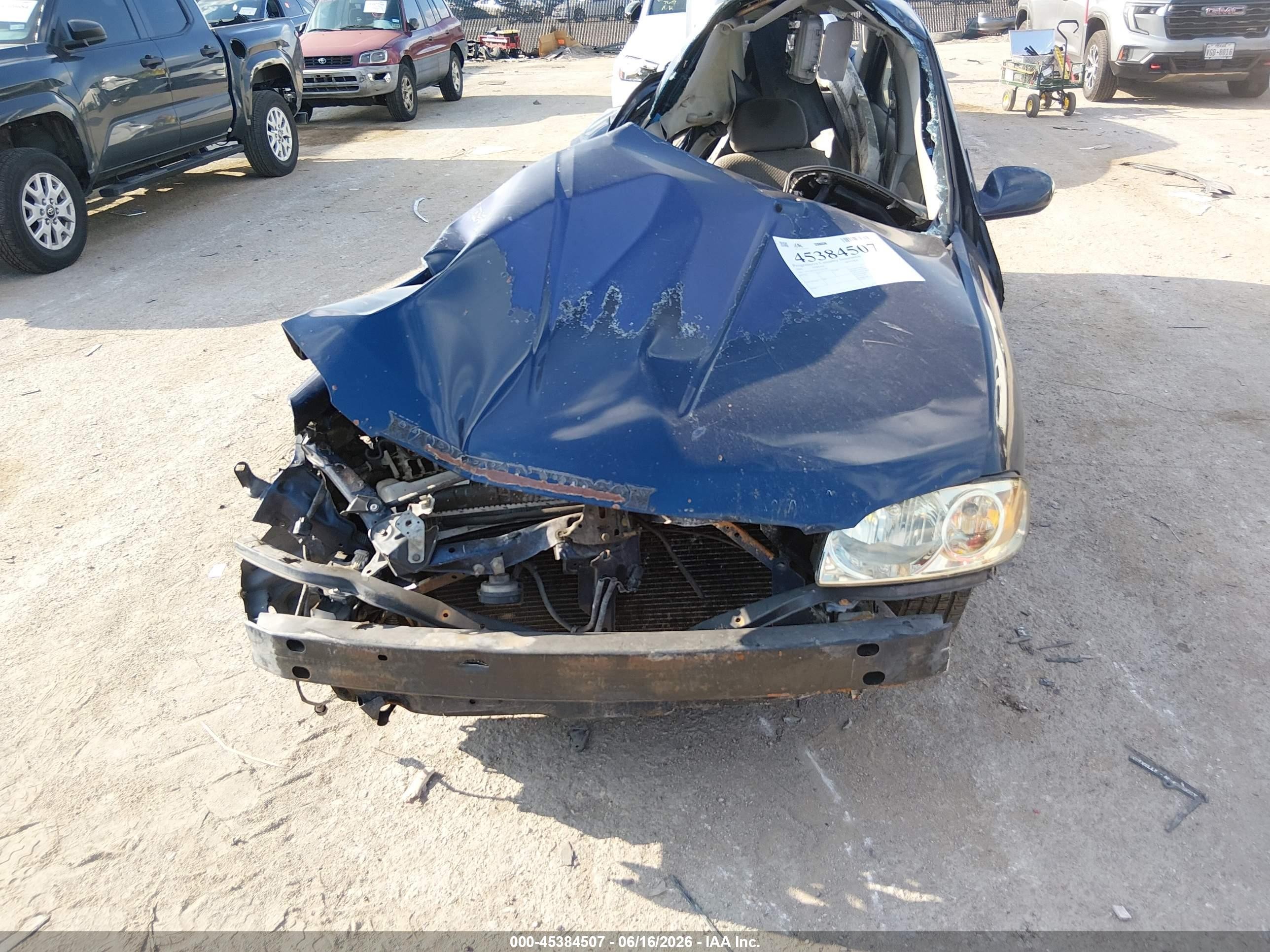 2005 Nissan Sentra 1.8s Blue vin: 3N1CB51D25L543787