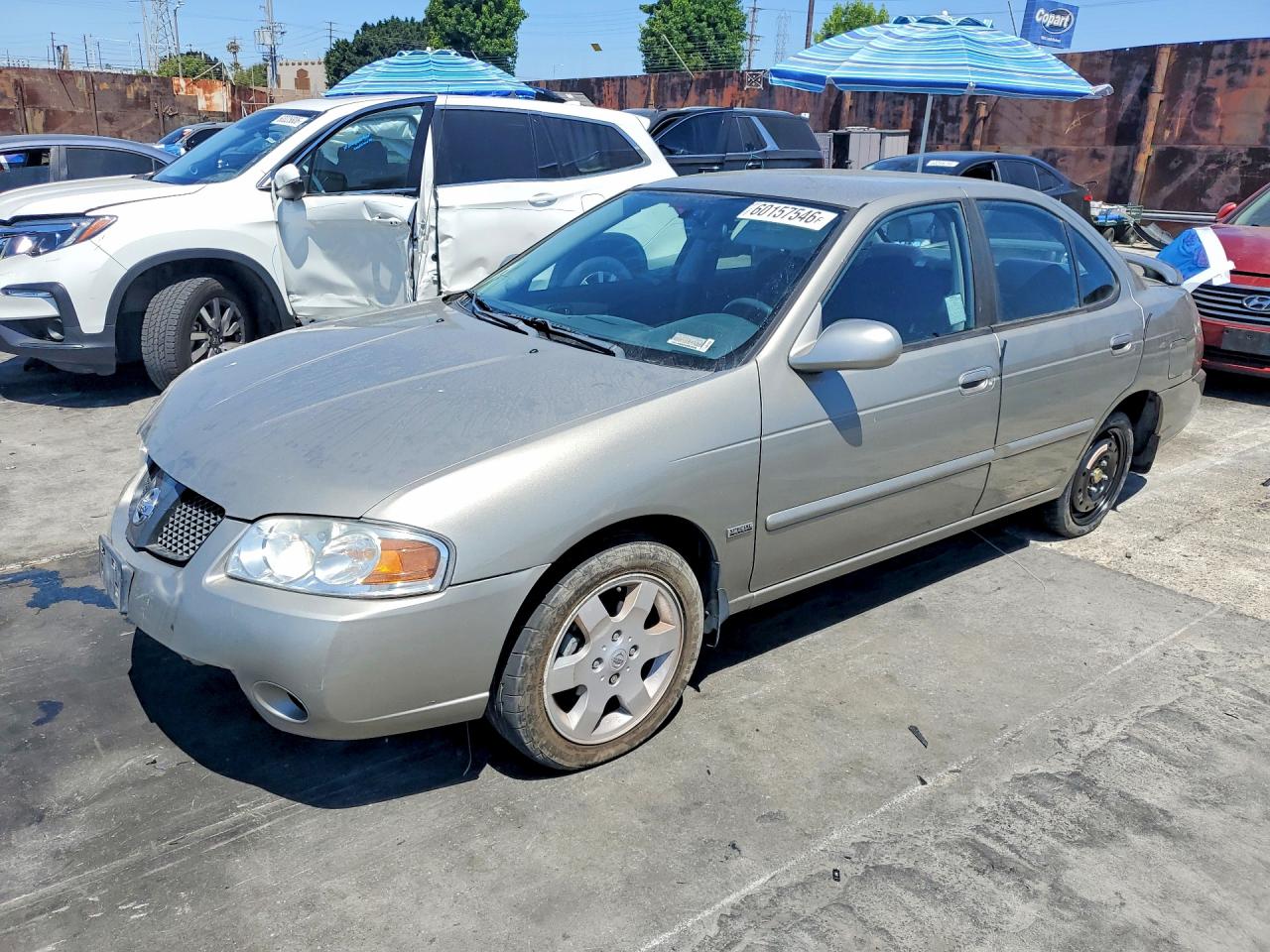 2006 Nissan Sentra 1.8 Tan vin: 3N1CB51D26L465979