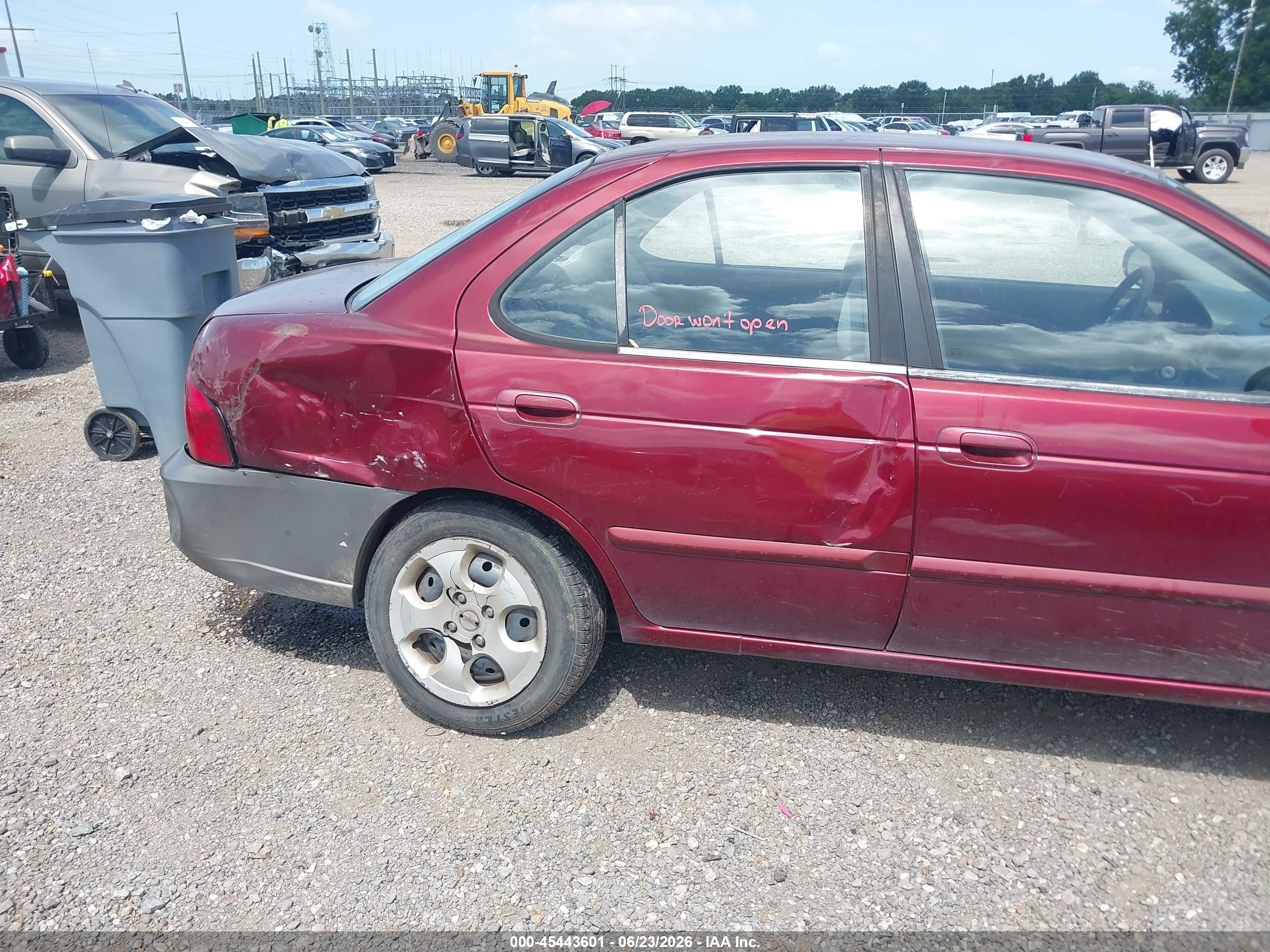 2006 Nissan Sentra 1.8s Maroon vin: 3N1CB51D26L476769