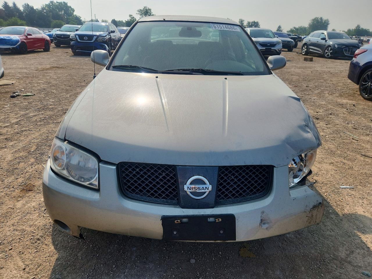 2006 Nissan Sentra 1.8 Серый vin: 3N1CB51D26L485293