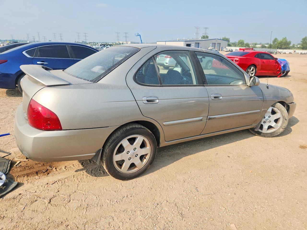 2006 Nissan Sentra 1.8 Серый vin: 3N1CB51D26L485293