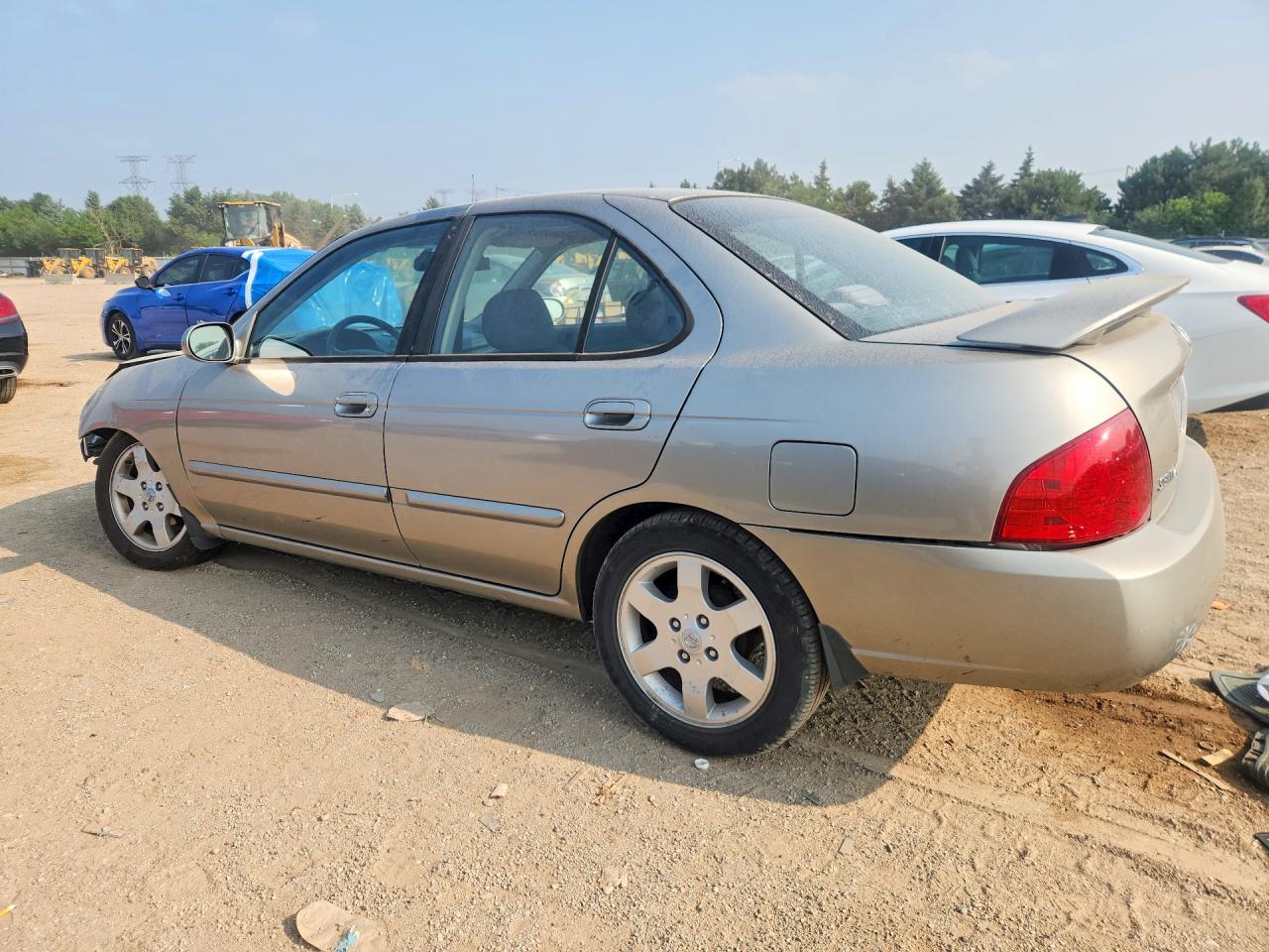 2006 Nissan Sentra 1.8 Серый vin: 3N1CB51D26L485293