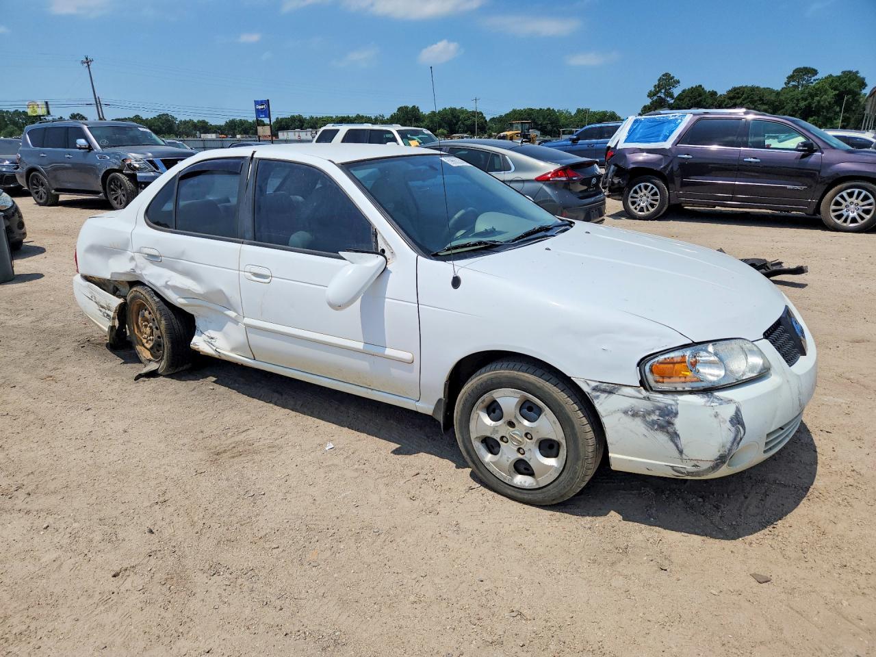 2006 Nissan Sentra 1.8 Белый vin: 3N1CB51D26L496424
