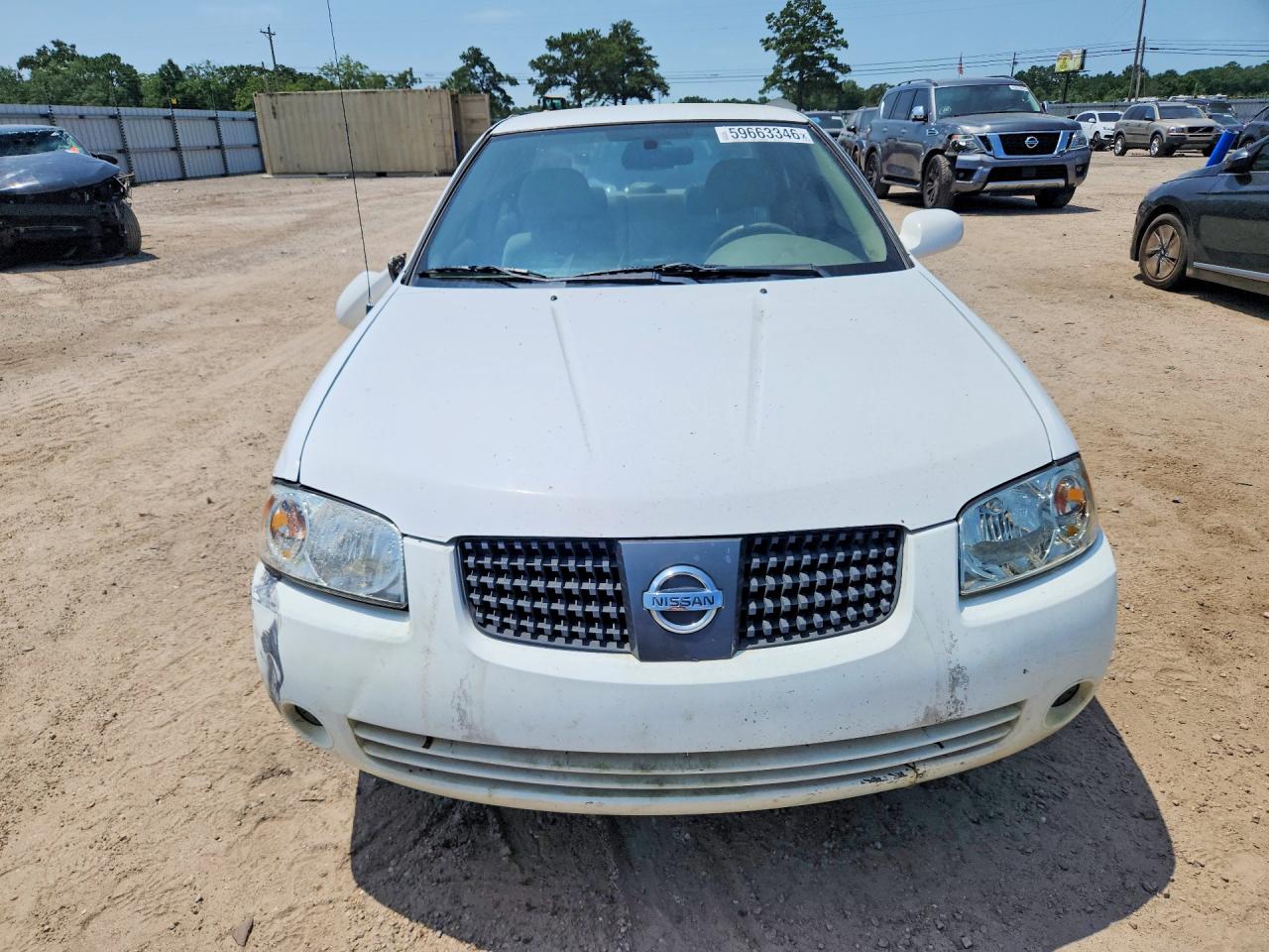 2006 Nissan Sentra 1.8 Белый vin: 3N1CB51D26L496424
