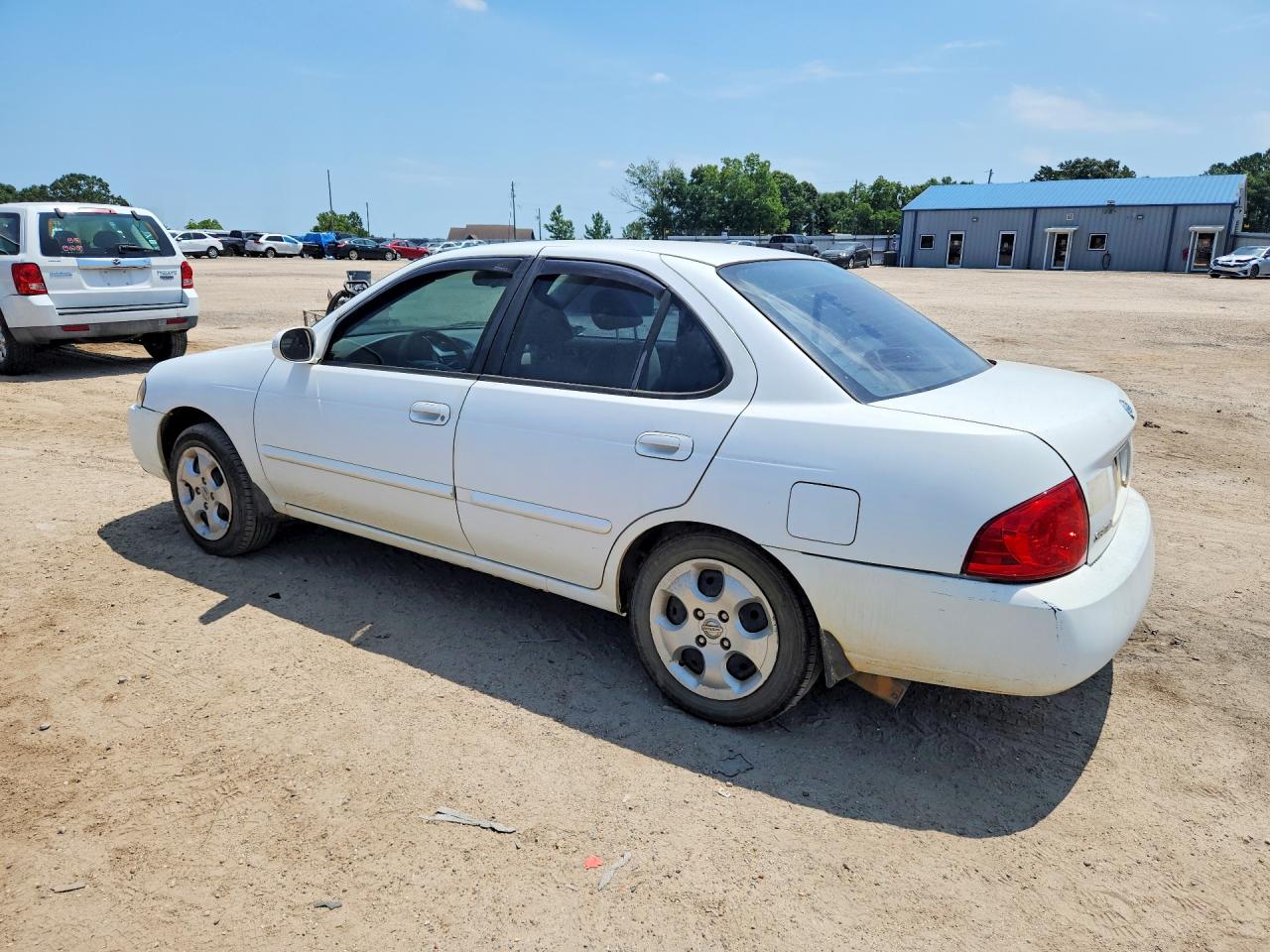 2006 Nissan Sentra 1.8 Белый vin: 3N1CB51D26L496424