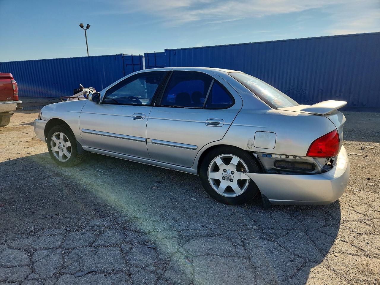2006 Nissan Sentra 1.8 Silver vin: 3N1CB51D26L496505