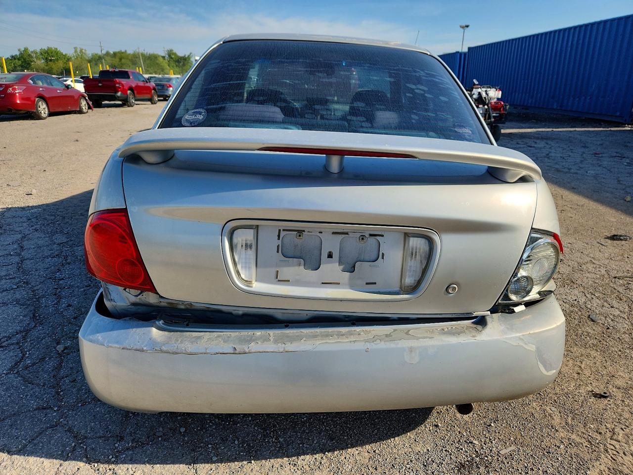 2006 Nissan Sentra 1.8 Silver vin: 3N1CB51D26L496505