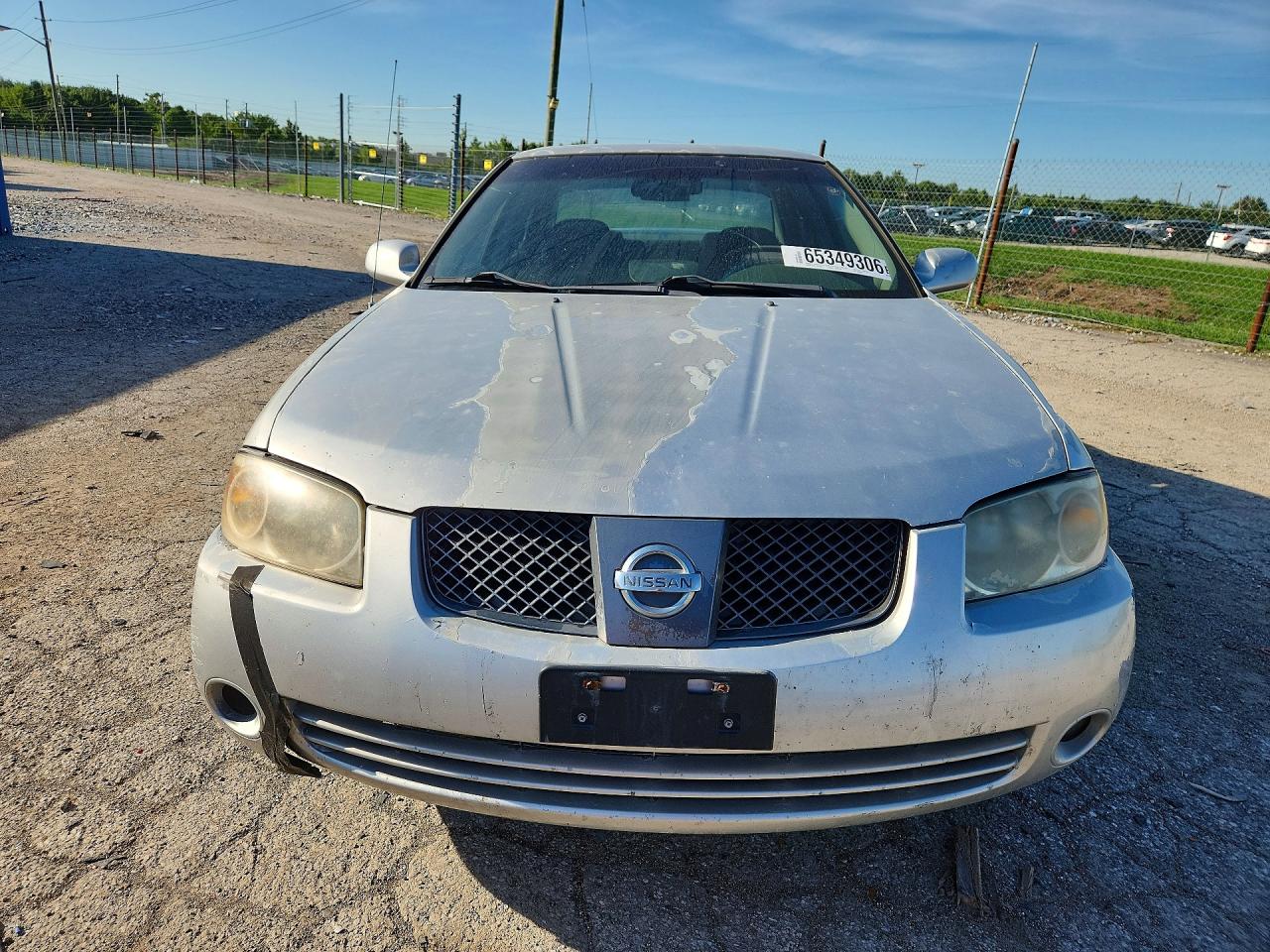 2006 Nissan Sentra 1.8 Silver vin: 3N1CB51D26L496505