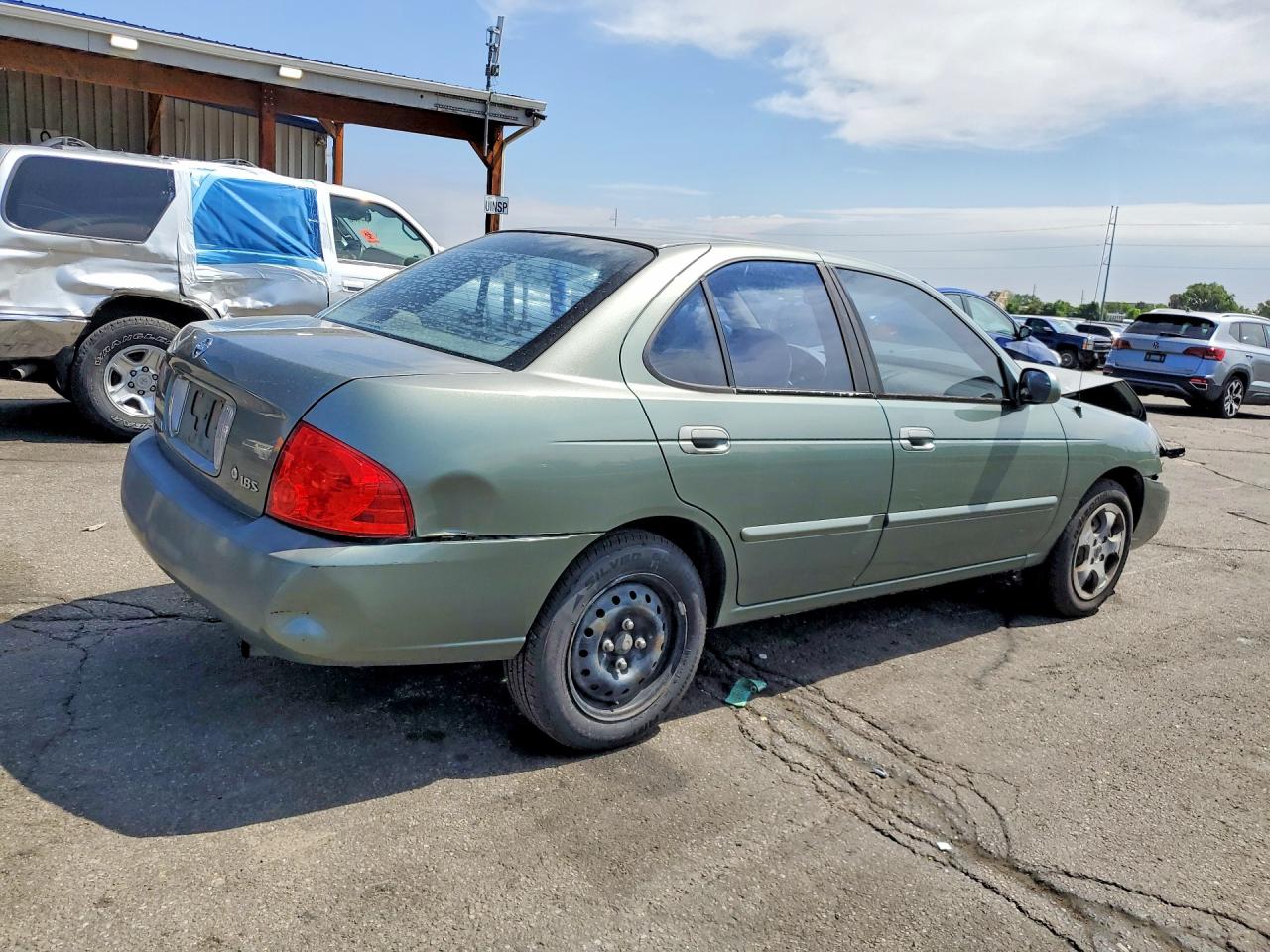 2006 Nissan Sentra 1.8 Зеленый vin: 3N1CB51D26L519992