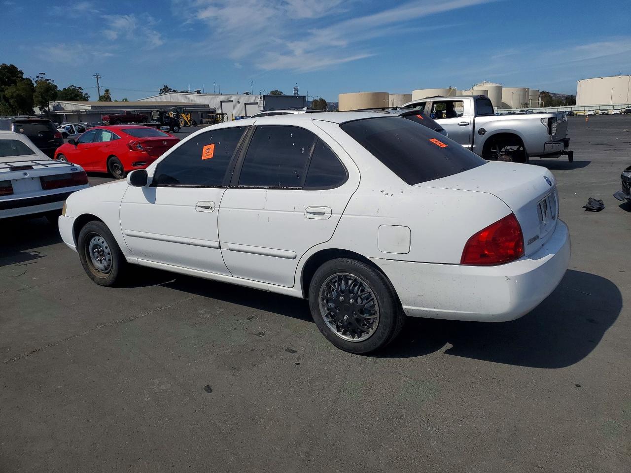 2006 Nissan Sentra 1.8 White vin: 3N1CB51D26L530054
